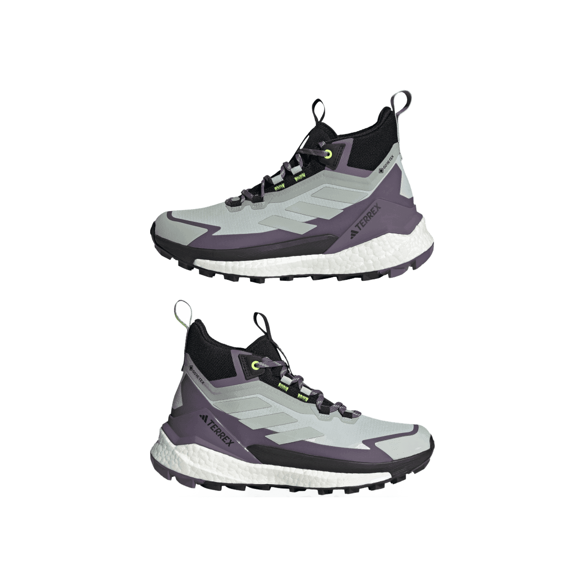 adidas Terrex Free Hiker 2 GORE-TEX 'Wonder Silver Lucid Lemon' (W