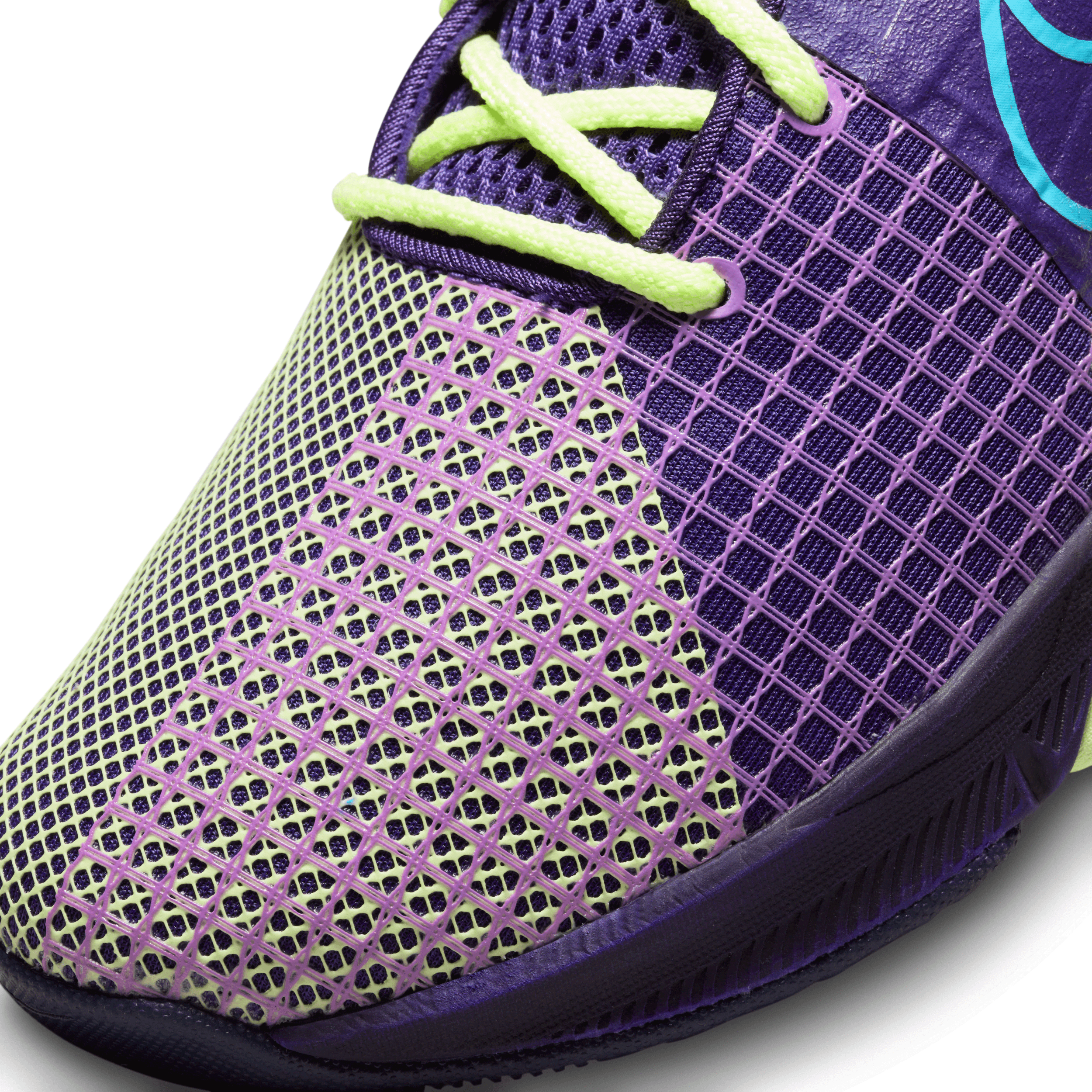 Nike Metcon 8 FlyEase AMP in the Court Purple Barely Volt Size 9.5 FD0457-500 Size 13 - Nike Metcon 8 FlyEase AMP Court Purple Barely Volt  main image 3