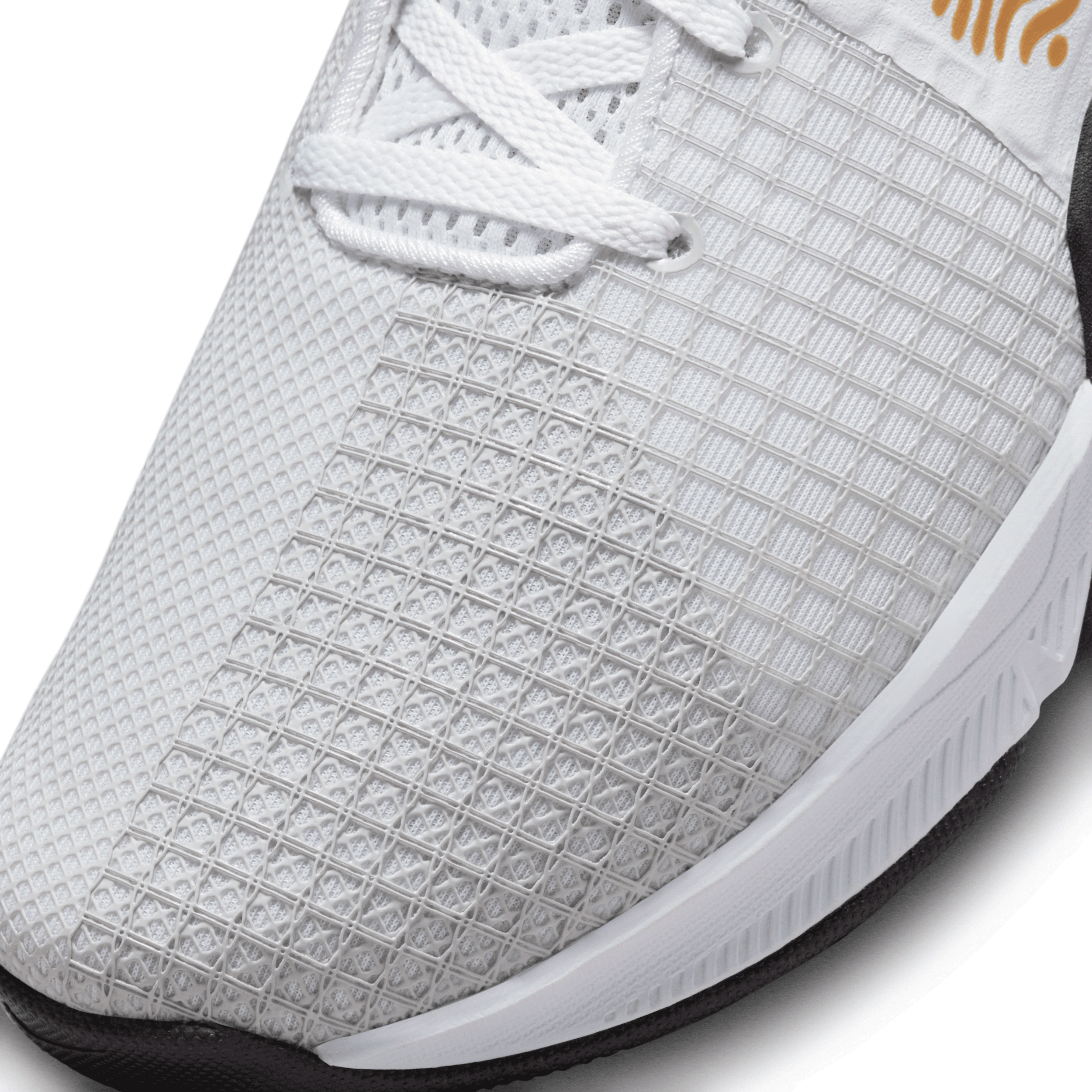 Nike Metcon 8 Training Shoes White Gold Suede  DO9328-100 Mens sz 12 Nike Metcon 8 White Gold Black DO9328-100 Men main image 4