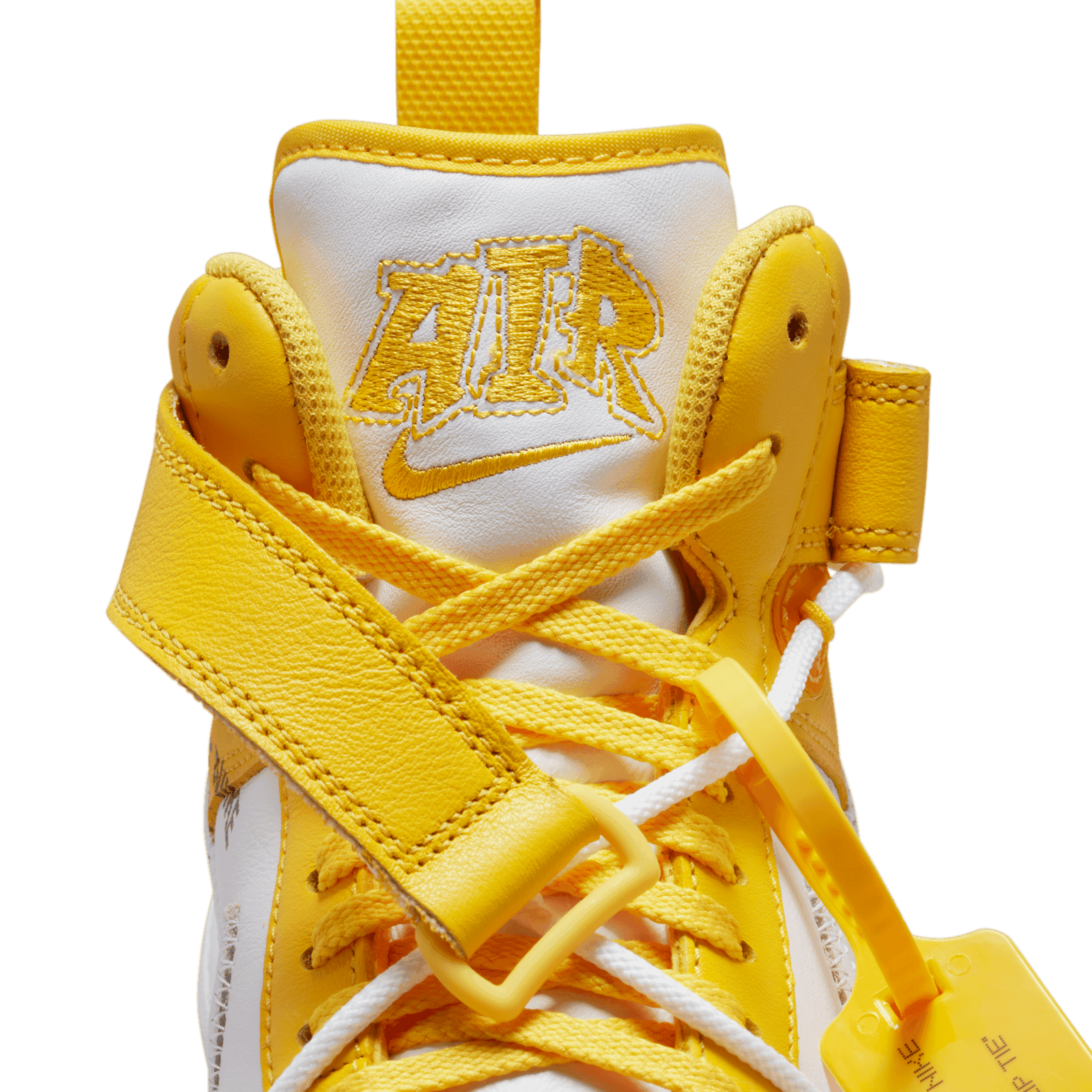 Nike Air Force 1 Mid SP Off-White Varsity Maize - DR0500-101 Nike Air Force 1 Mid SP Off-White Varsity Maize - DR0500-101