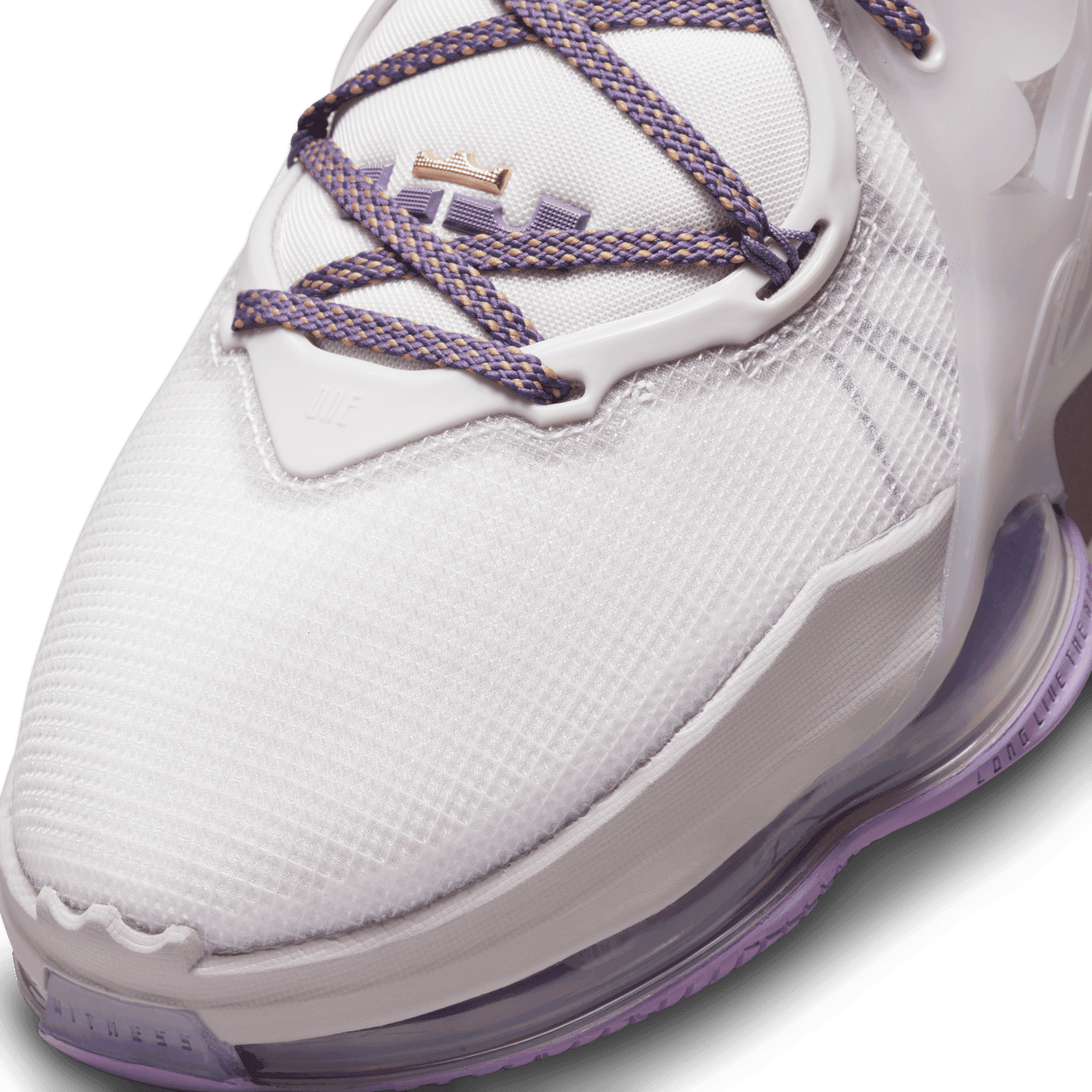 Nike LeBron 19 Strive For Greatness Purple CZ0203-004 sz 12 Nike LeBron 19 XIX Strive For Greatness Shoes Mens 8 Purple  main image 3