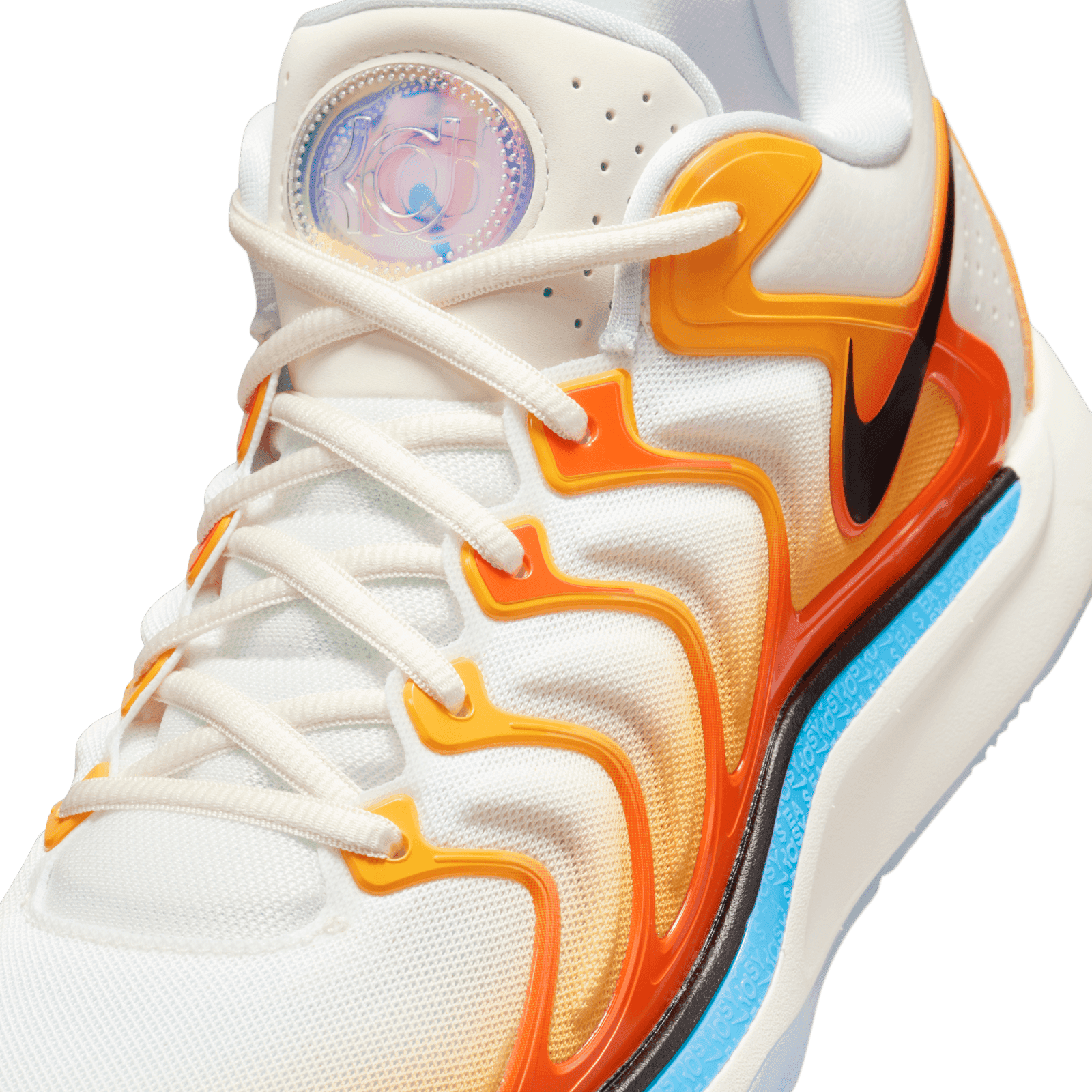Nike KD 17 “Sunrise” University Gold Basketball Shoe FJ9487-700 US