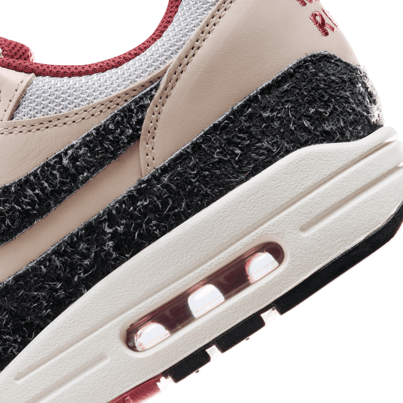 Size 7 Nike‎ Air Max 1 Keep Rip\'n Stop Slip\'n 2.0 Mens Sneakers FD5743-200 Nike Air Max 1 Keep Rippin main image 3