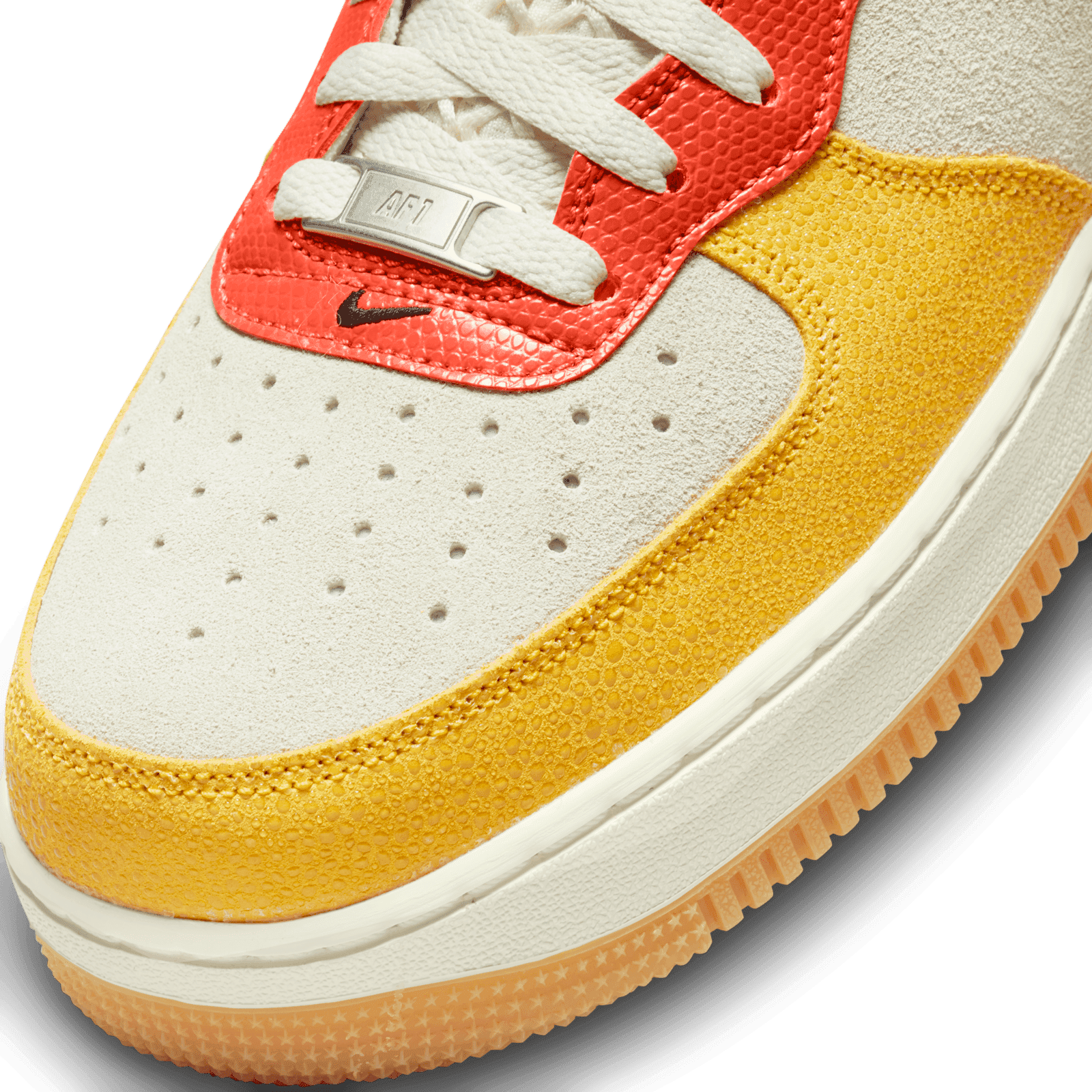 Nike Air Force 1 Mid Vivid Sulfur Rush Orange - DR0158-100