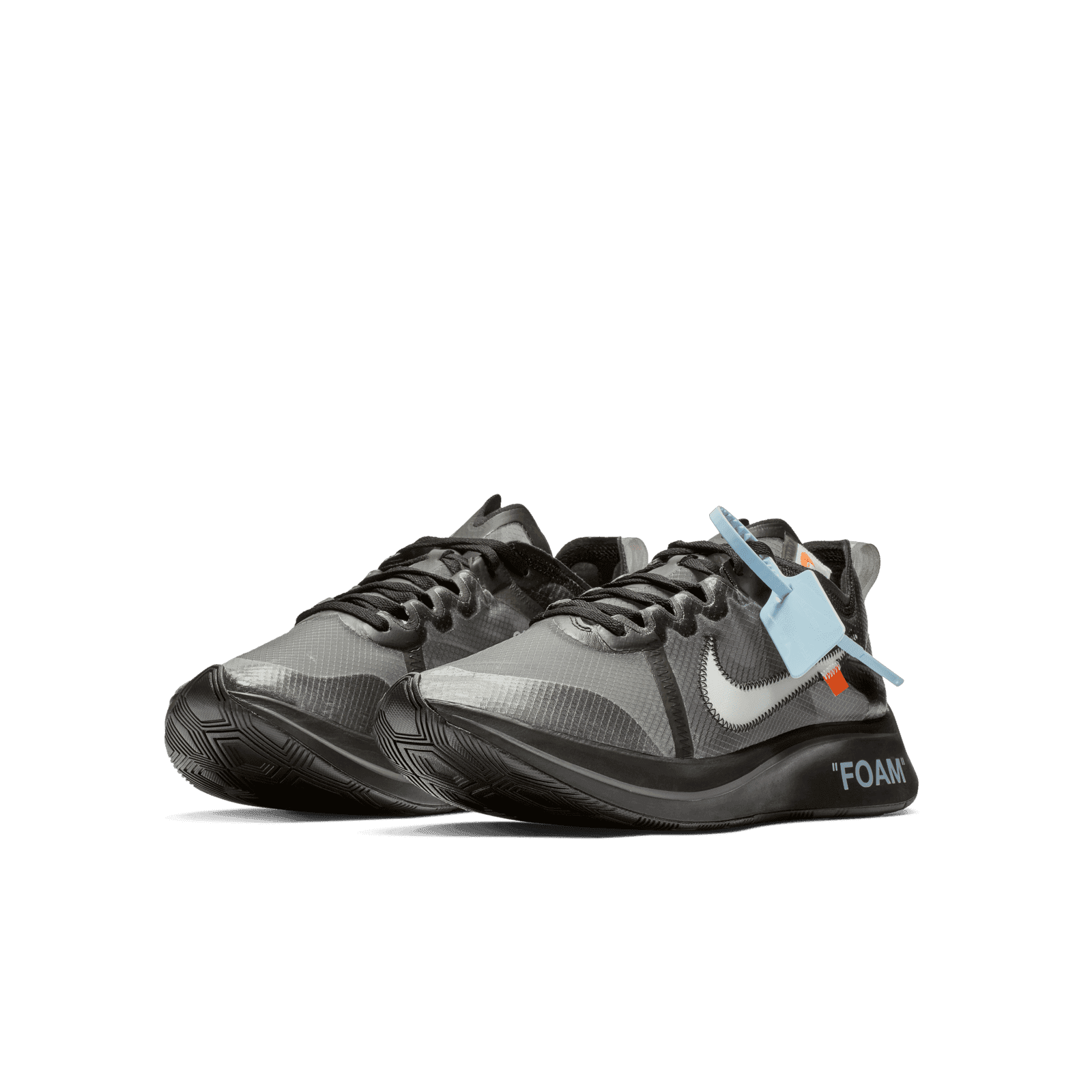 Nike Zoom Fly Off-White Black Silver - AJ4588-001 Raffles