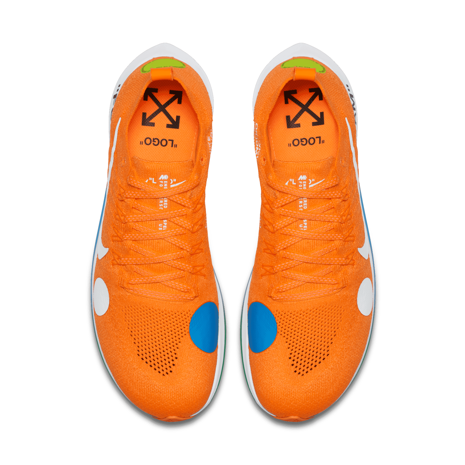 Nike Zoom Fly Mercurial Off-White Total Orange - AO2115-800