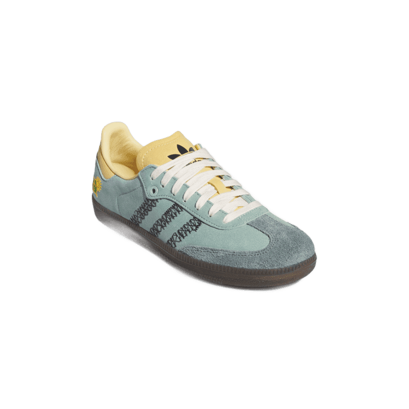 adidas gazelle silver green womens ADIDAS ORIGINALS Samba OG Butter and Burgundy Sneakers for Men and Wom   Pavidas