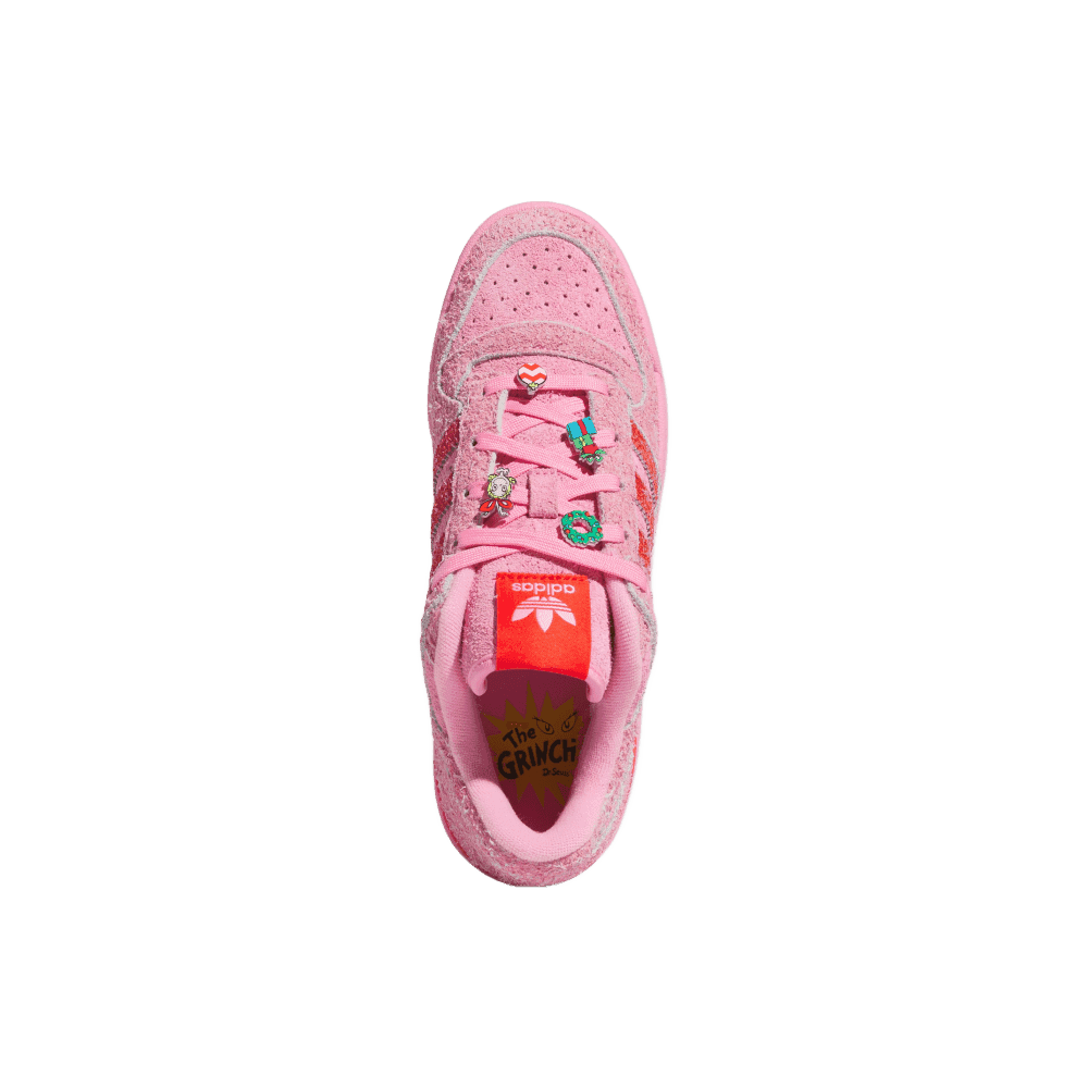 adidas gazelle silver green womens Forum Low The Grinch Shoes HP6772 main image 1