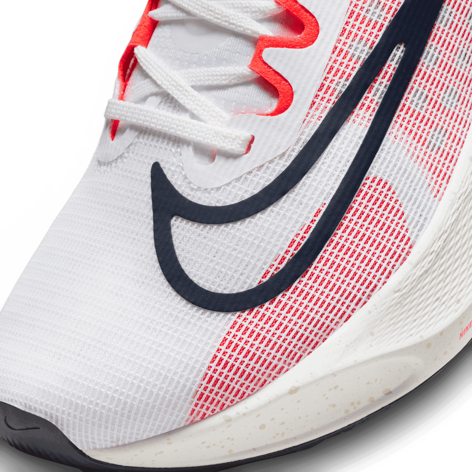 Nike Zoom Fly 5 'White Bright Crimson' - DM8968-100