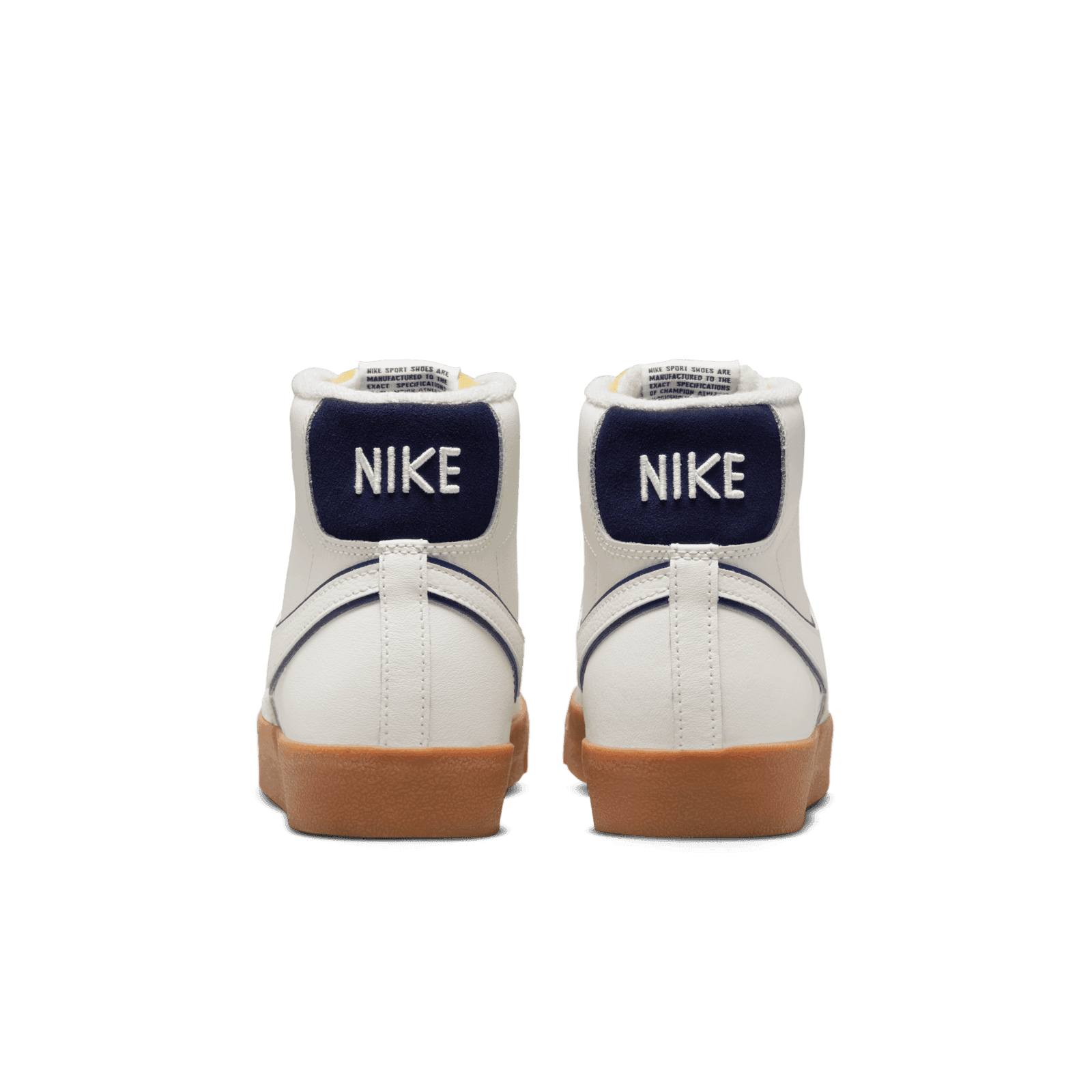 Nike Blazer Mid ‘77 Premium Mens Sz 13 Sail Navy Gum Sneakers DQ7672-100 NIKE Blazer Mid  main image 2