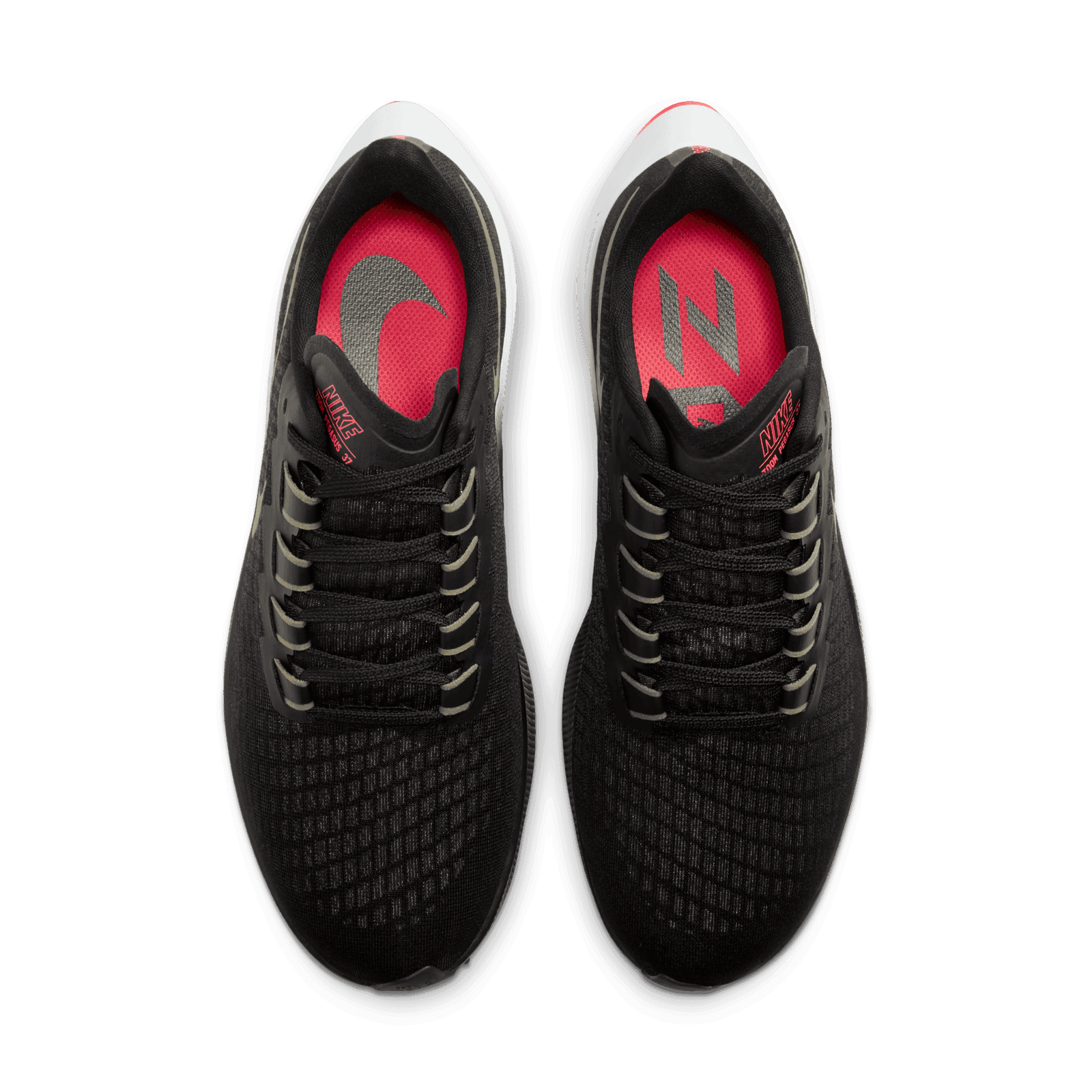 Nike Shoes Black Green Swoosh Air‎ Zoom Pegasus 37 Running BQ9646-004 Men\'s 10 Nike Men main image 3