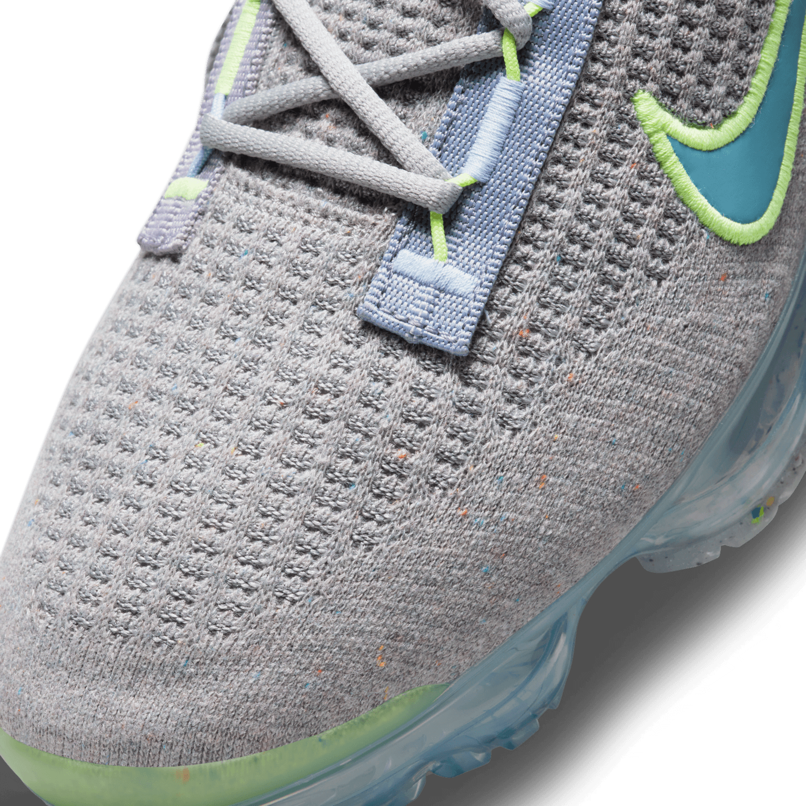 Nike Air Vapormax グレー/ブラック/ライム Size 10 - Nike Air VaporMax 2021 Flyknit Grey Light Liquid