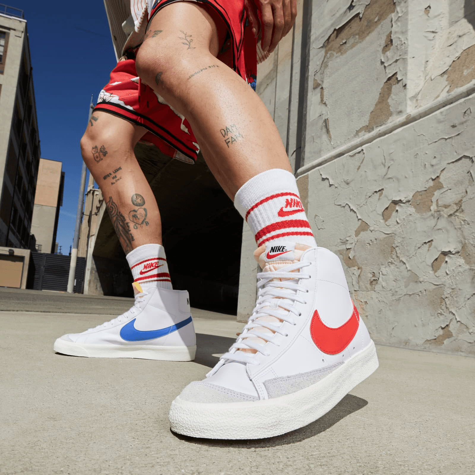 Nike blazer mid outlet 77 vintage on feet