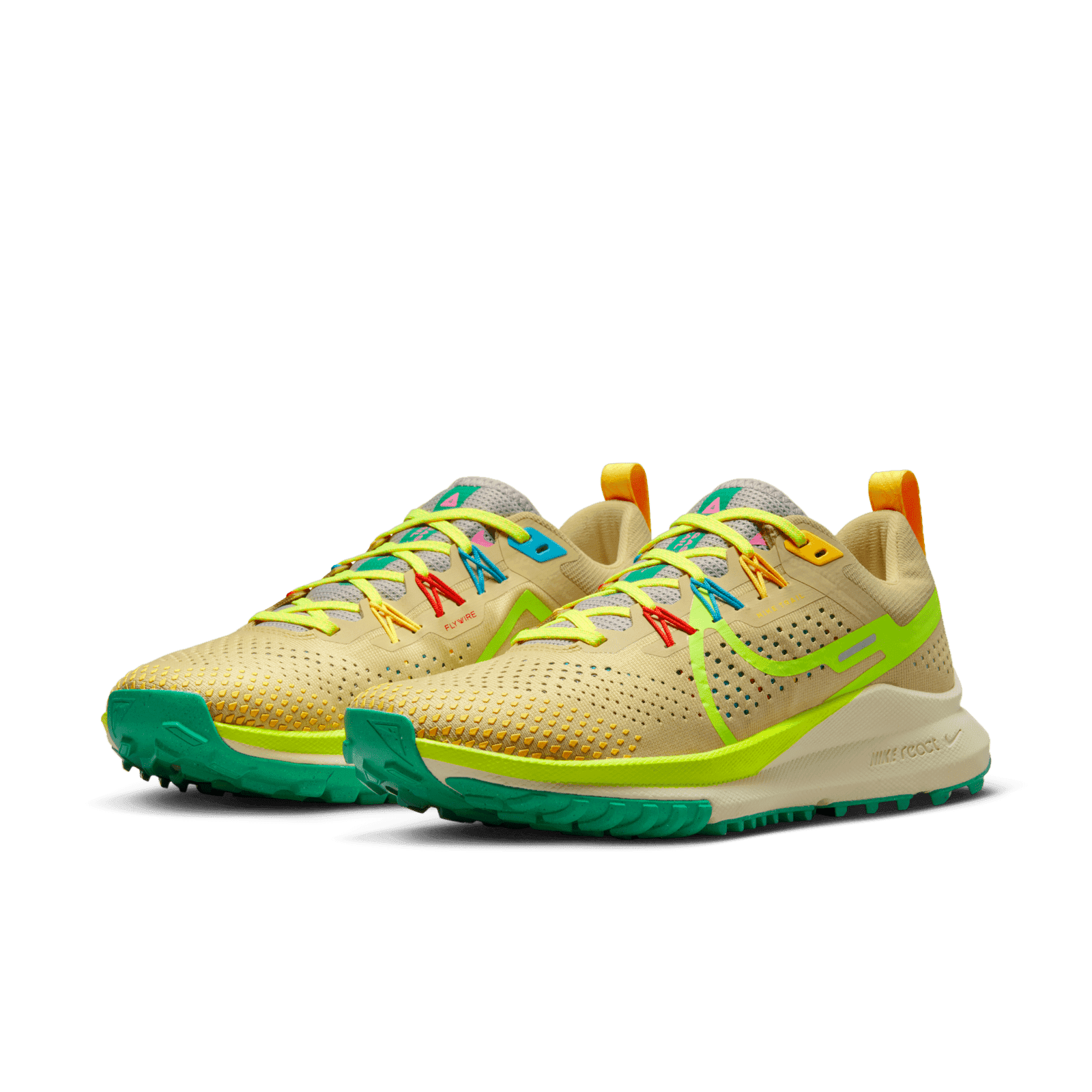 シューズ Nike React Pegasus Trail4 Team Gold Volt Nike React Pegasus Trail 4 'Team Gold Volt' (W) - DJ6159-700