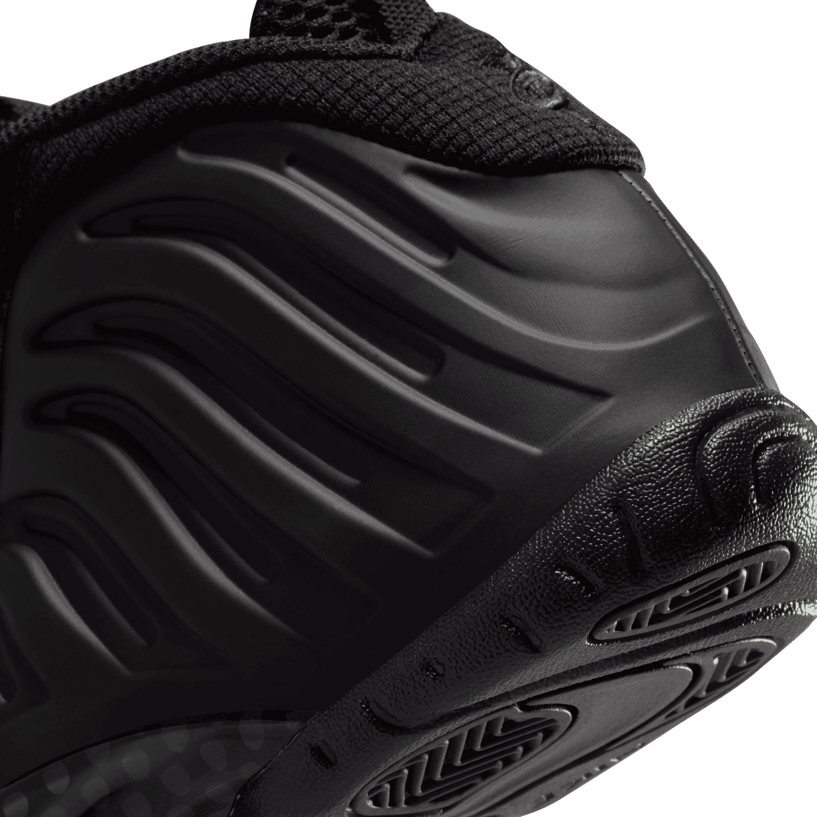 Size 7Y- Youth Nike Little Posite One Grade School Anthracite 2023 FN7143-001 Nike Little Posite One  main image 3