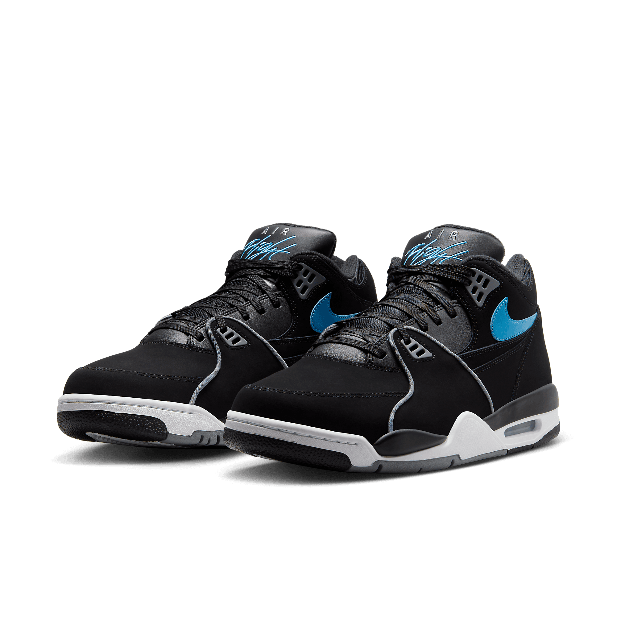 Nike Air Flight 89 Black Noise Aqua - HF0102-001 Release Info