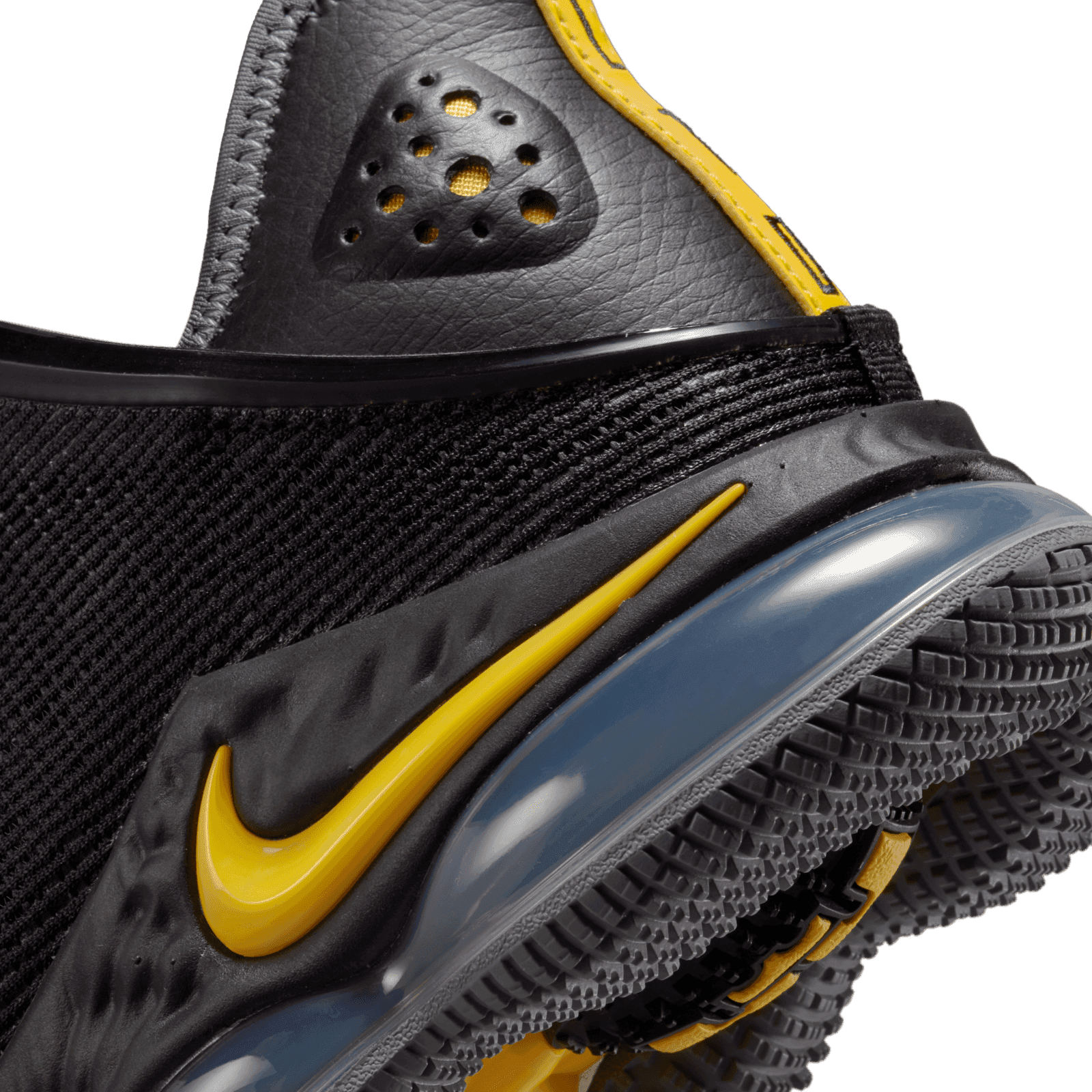 Nike LeBron 19 Low Black University Gold - DH1270-002 display picture 1