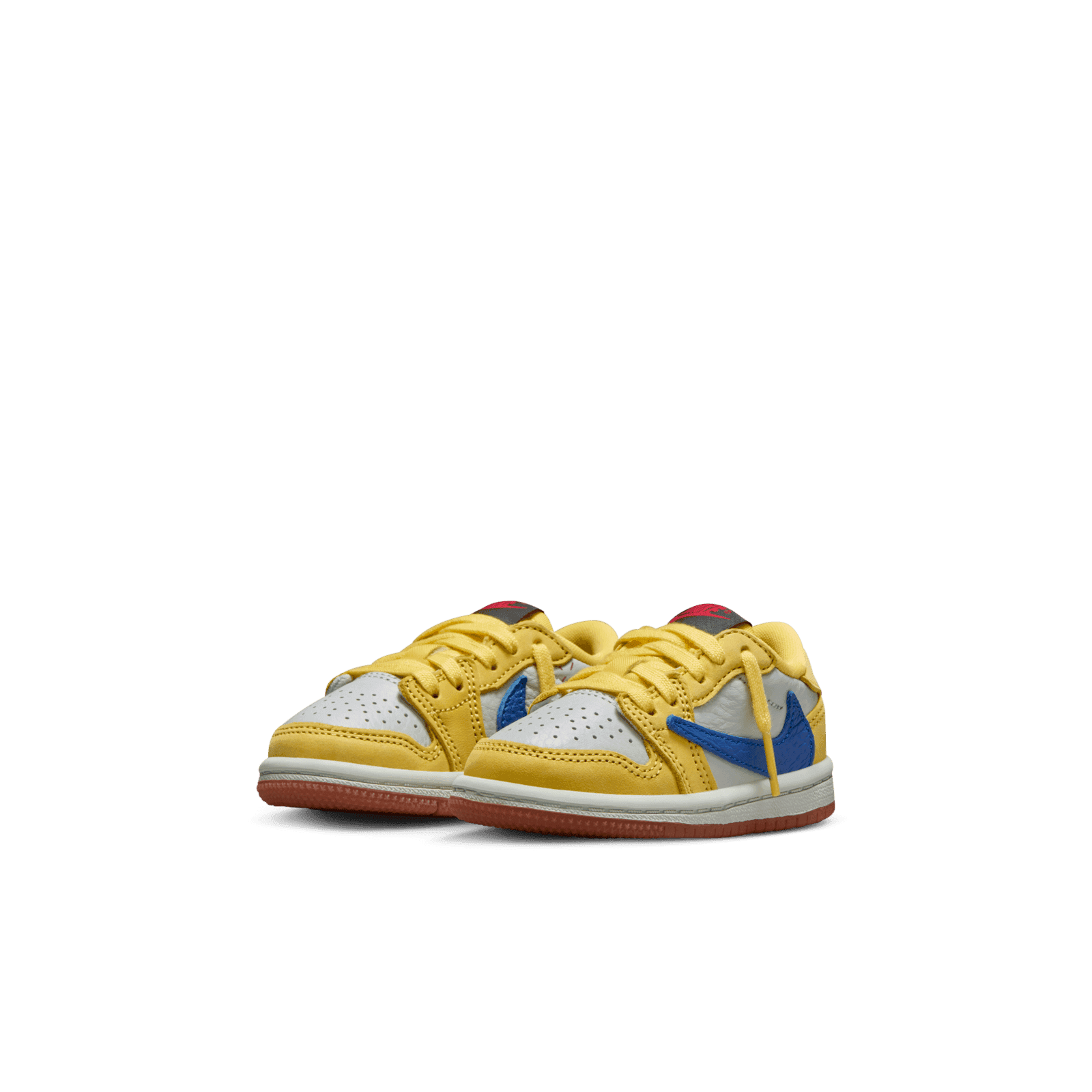 Travis Scott×AIR JORDAN1 Canary 28.5cm新品 Travis Scott x Air Jordan 1 Low OG PS 'Canary' — Kick Game