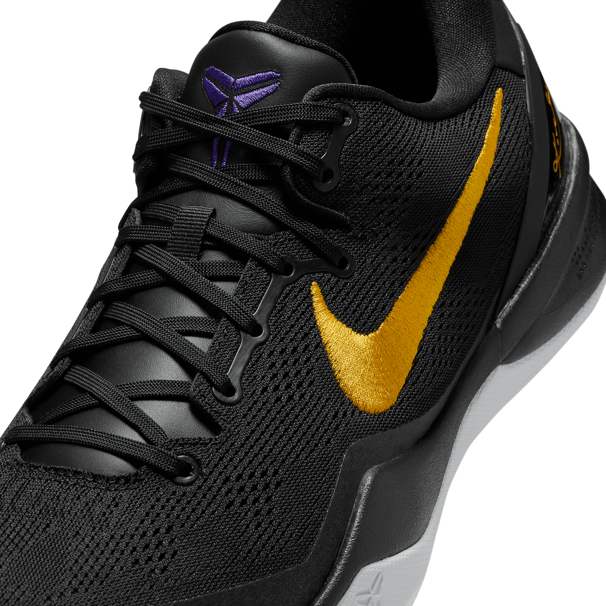 Nike Kobe 8 Protro Lakers Away - Shoes - Size 11 - Black