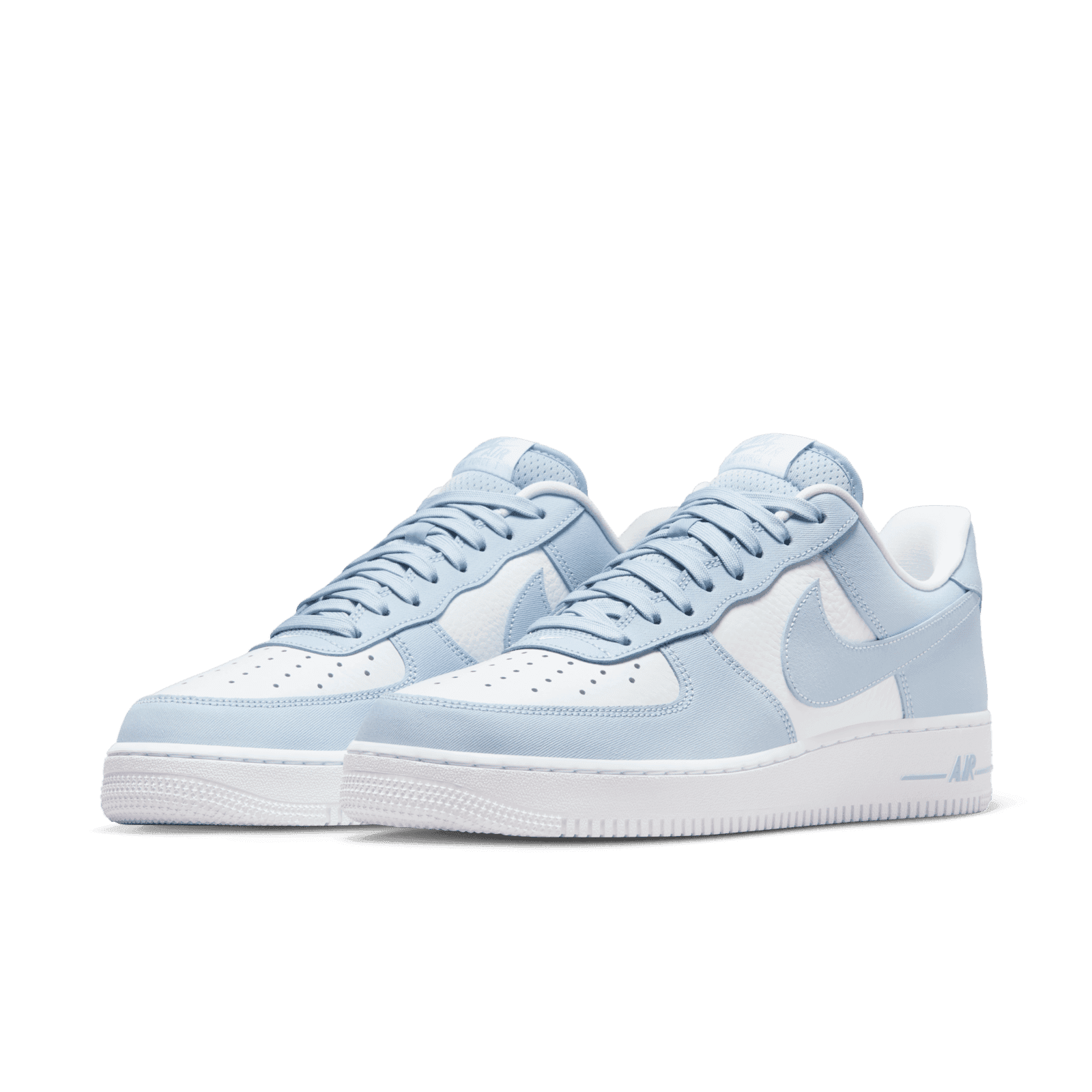 Nike Air Force 1 Low Canvas Light Armory Blue - FZ4627-400