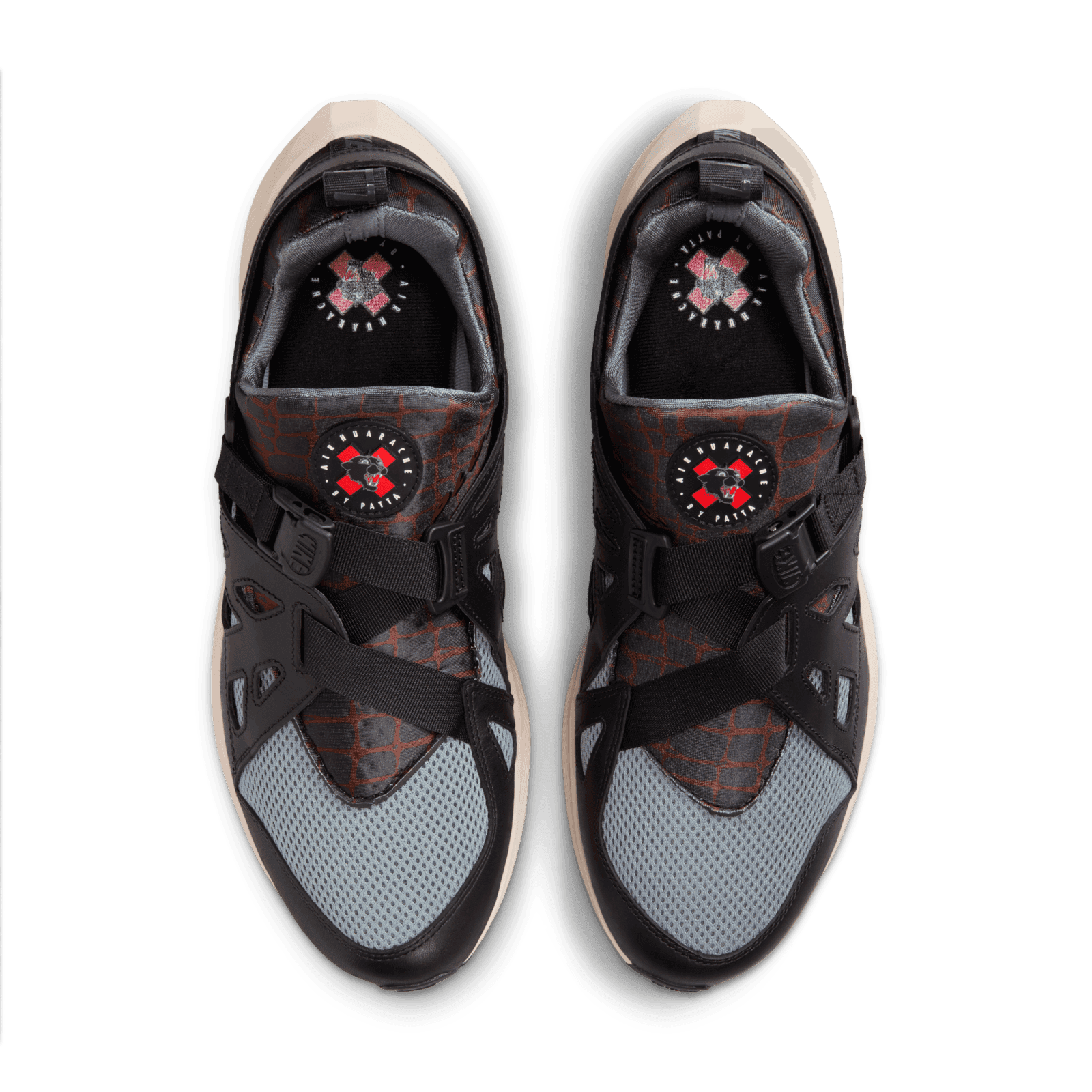 Nike Air Huarache 20Y24 Patta Black - FJ4201-001 Raffles & Where