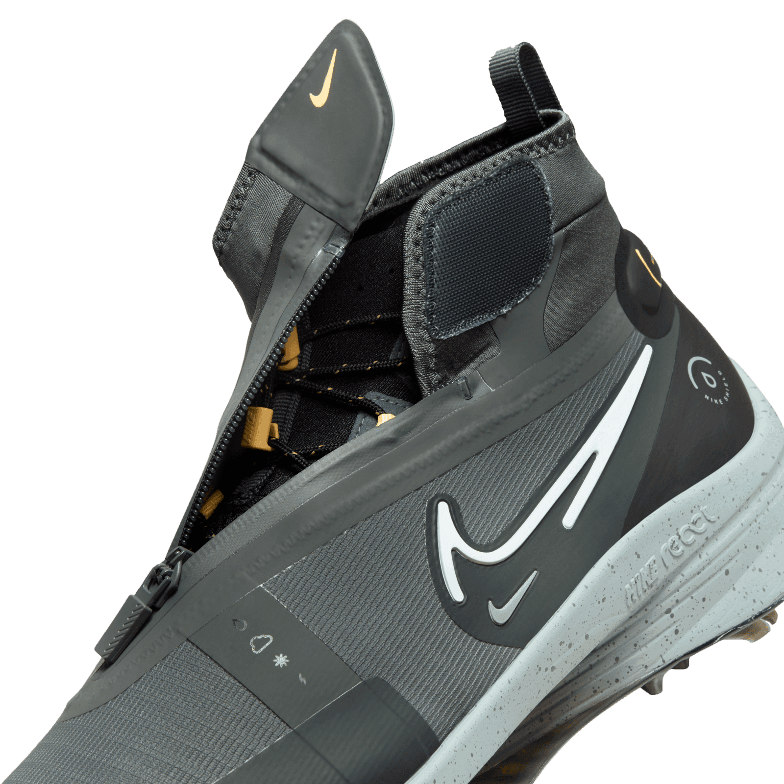 NIKE GOLF AIR ZM INFINITY NEXT％WIDE Nike Air Zoom Infinity Tour NEXT% Shield Weatherized Golf (Wide