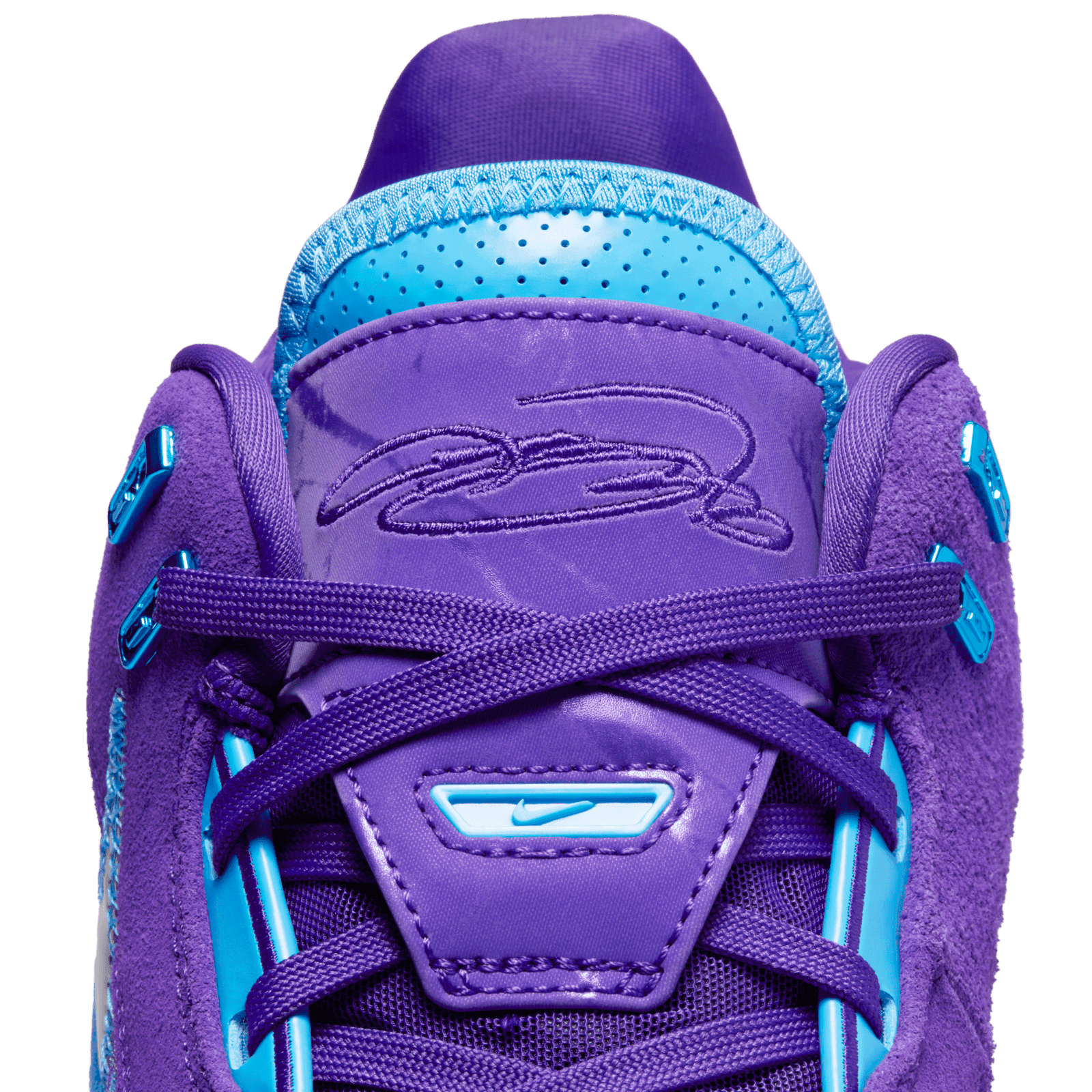 Nike Zoom LeBron NXXT Gen AMPD Violet Mist Purple Blue FJ1566-500 Mens 13 Nike Zoom LeBron NXXT Gen Ampd Summit Lake Hornets FJ1566  main image 4
