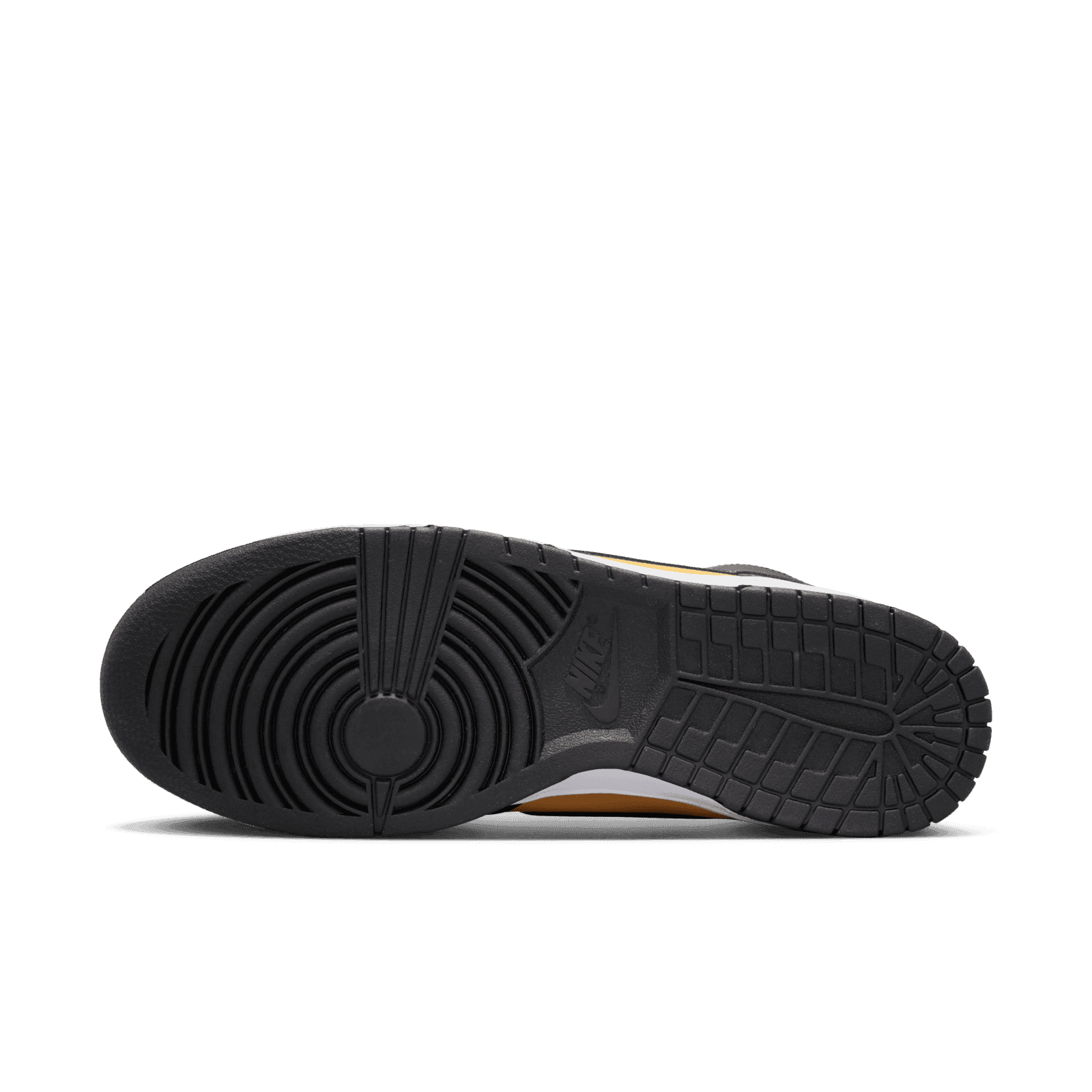Nike ダンク ハイ レトロユニバーシティゴールド/ブラック DUNK 大学カラーを反転させた ダンク HIGH University Gold and Black