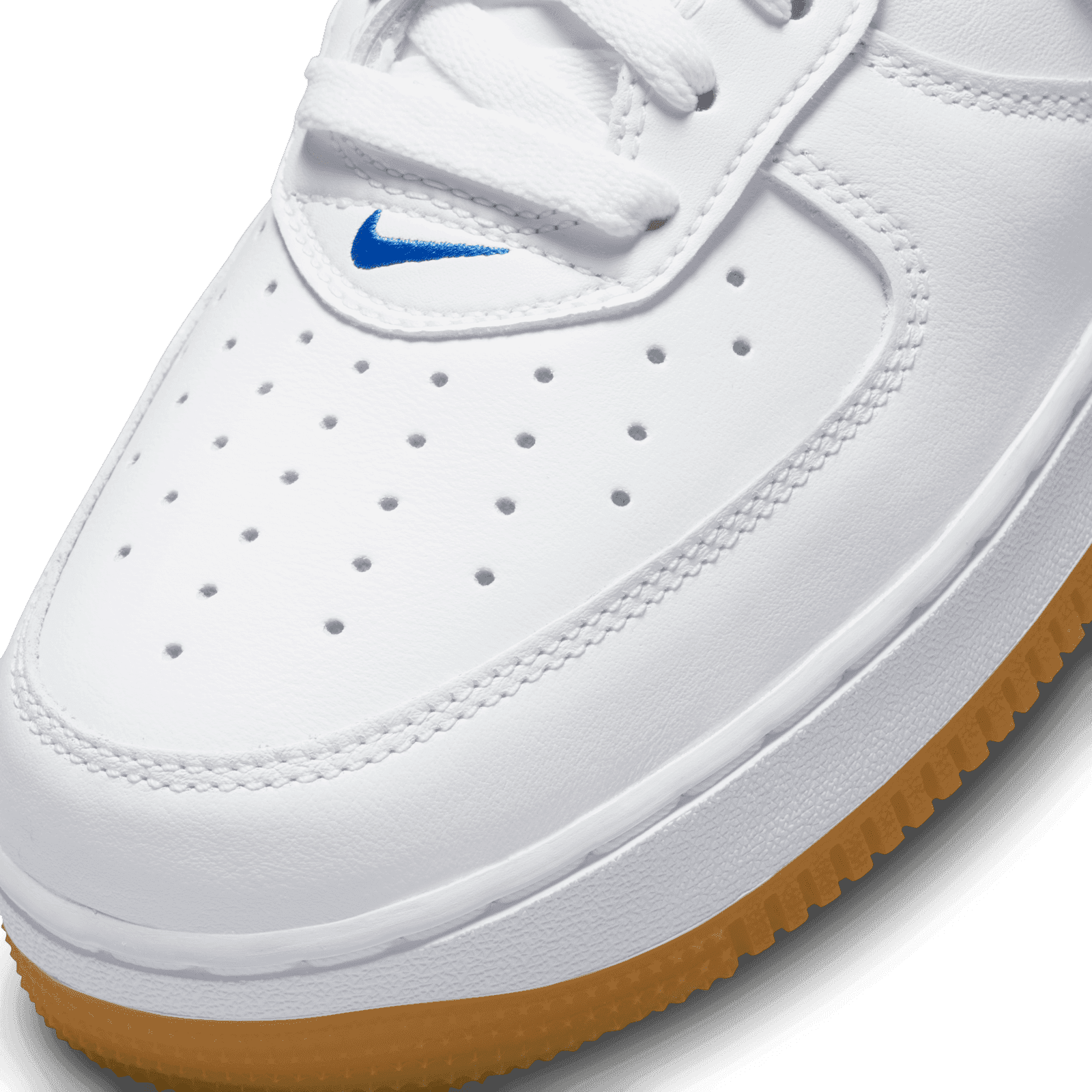 Nike Air Force 1 Low Anniversary Edition White Royal Gum - DJ3911