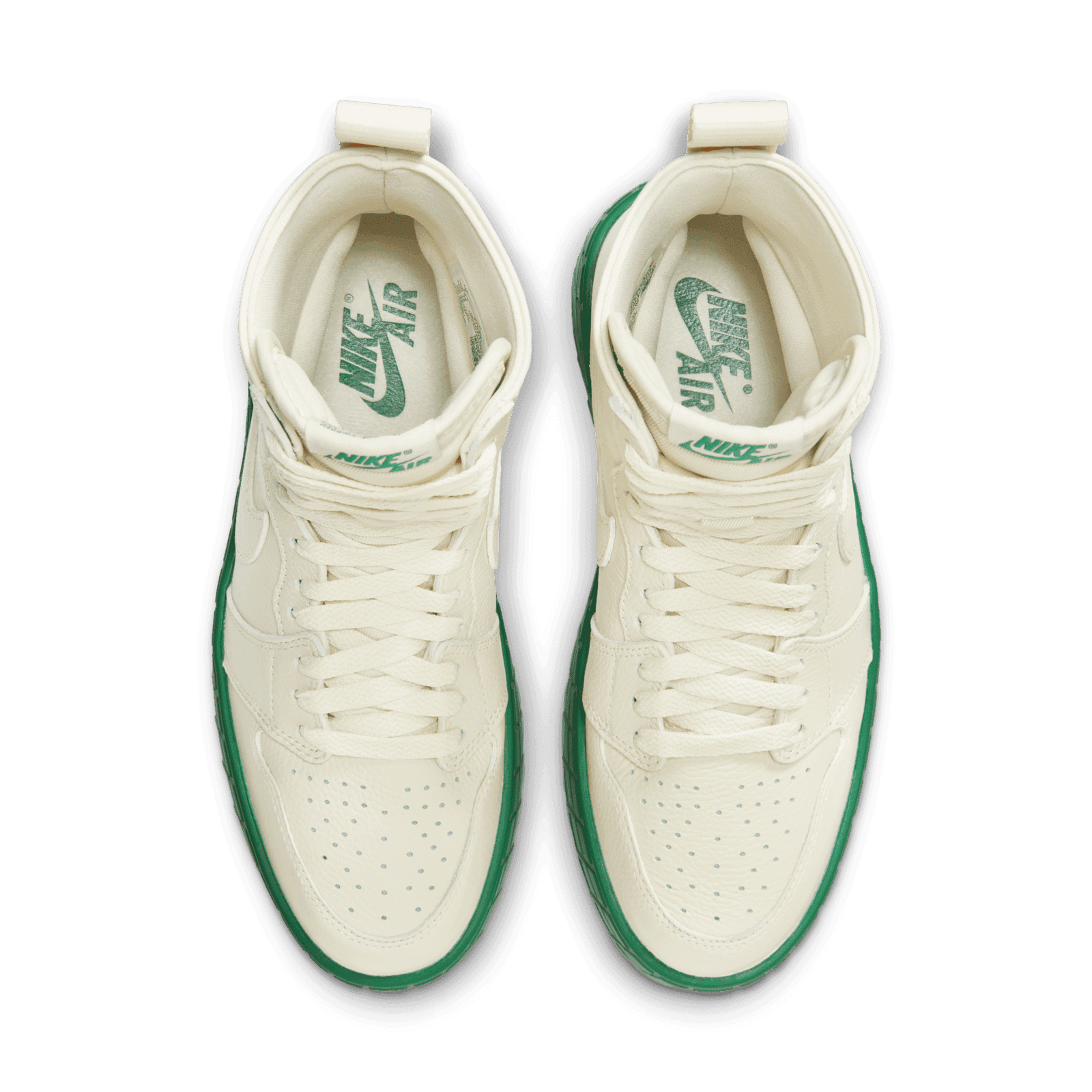 Air Jordan 1 Brooklyn Coconut Milk Pine Green (W) - FJ5737-103