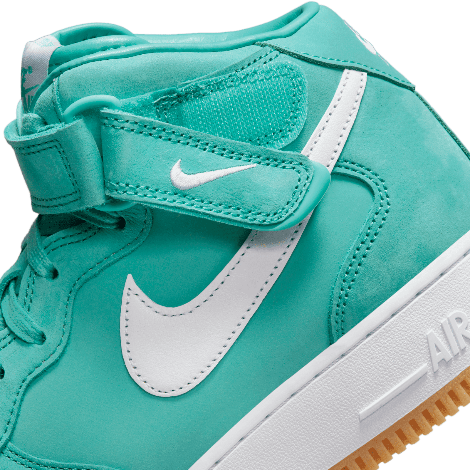 Nike Mid-Top Sneakers in Cream & Teal Nike Men main image 3