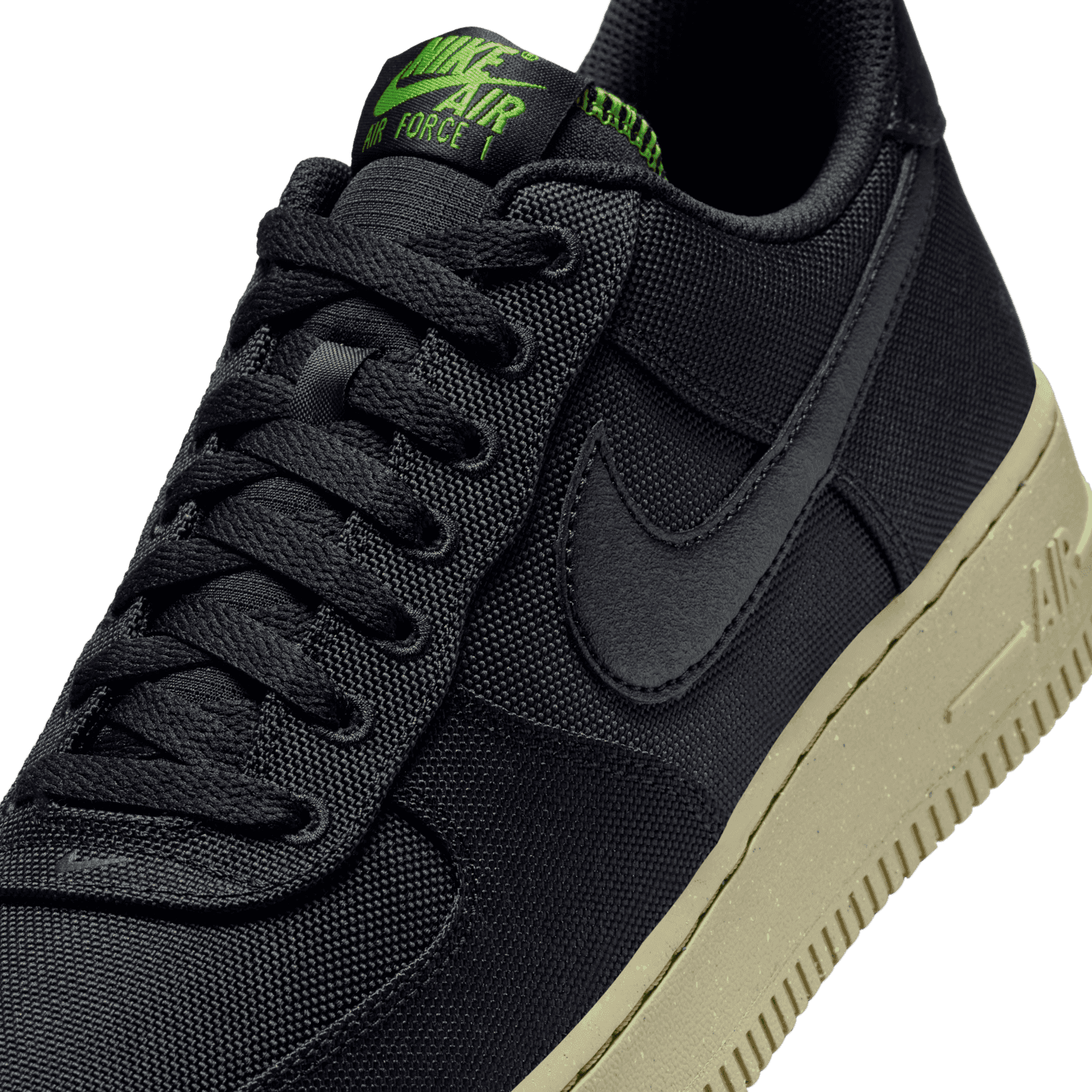 Nike Air Force 1 Low Sustainable Canvas Black - FJ4160-001