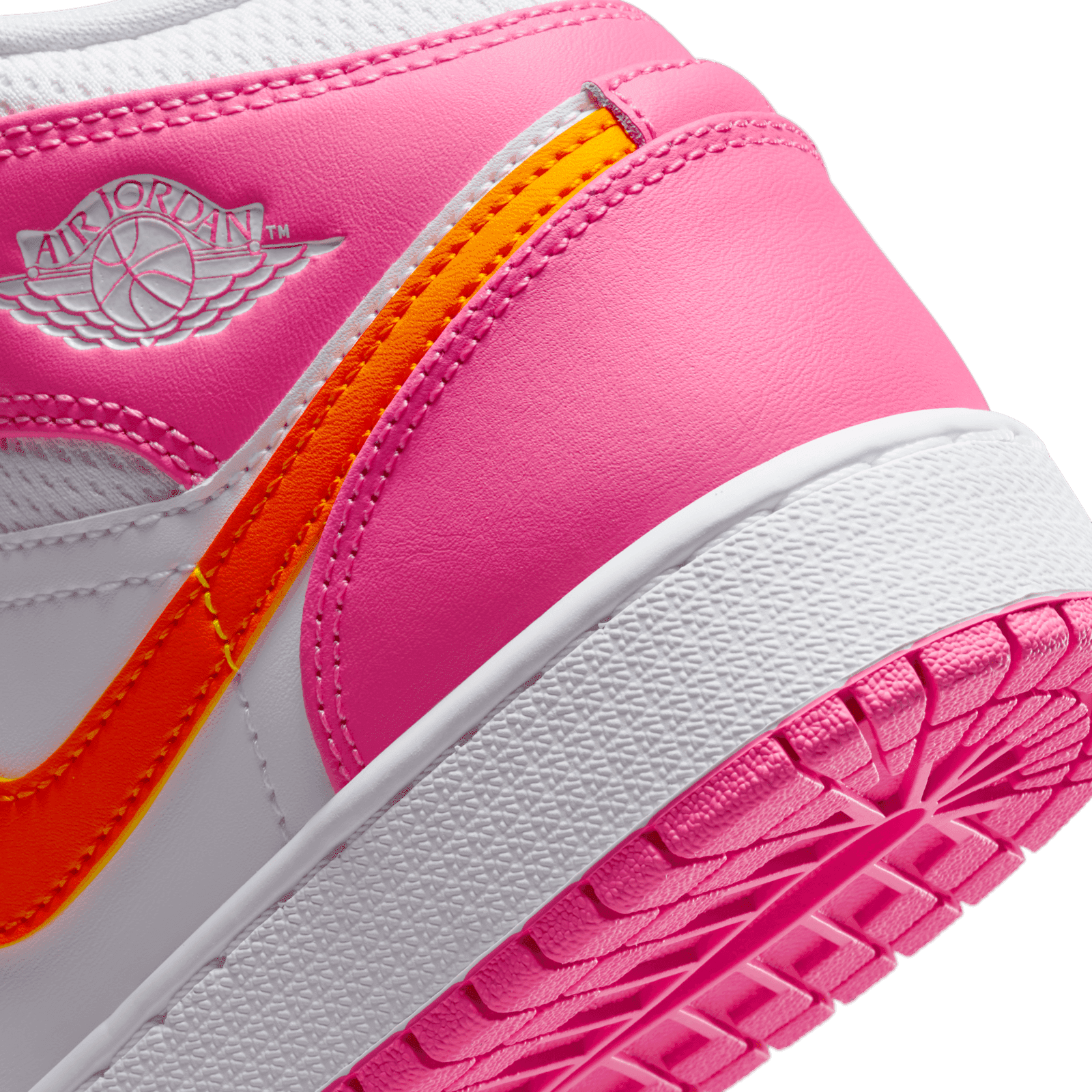 Air Jordan 1 Mid GS online Pinksicle Orange