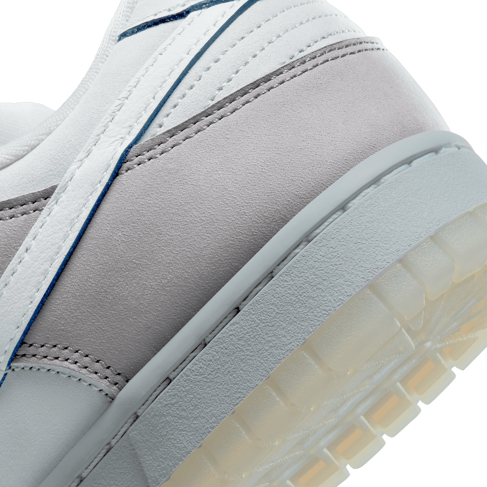 Pure Platinum And Wolf Grey Take Over This Nike Dunk Low