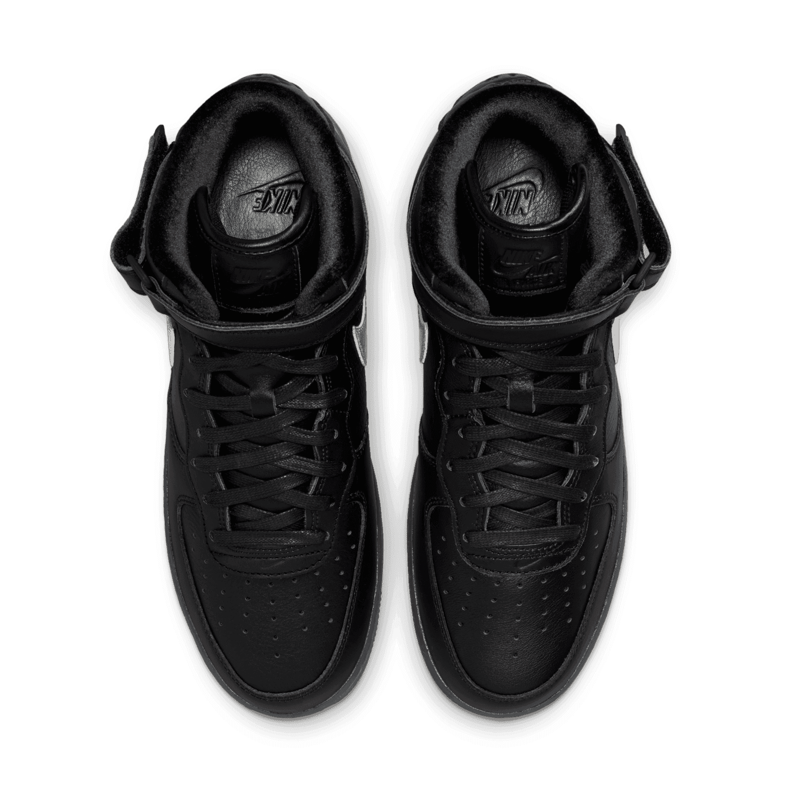 Nike Air Force 1 Mid Premium Black Metallic - DX3061-001