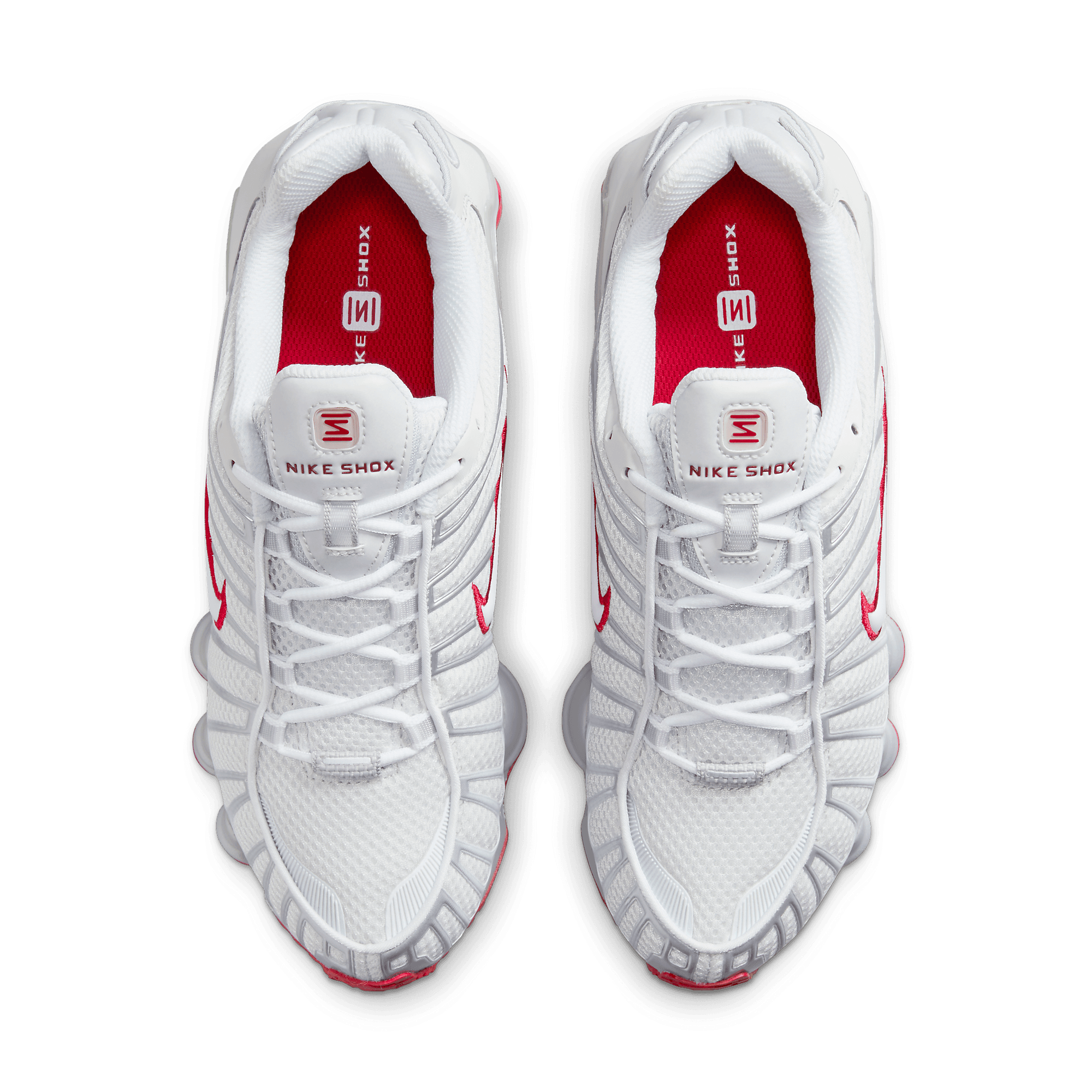 【Nike】Shox TL White llic Platinum Nike Shox TL - White / Pure Platinum / Black – Kith