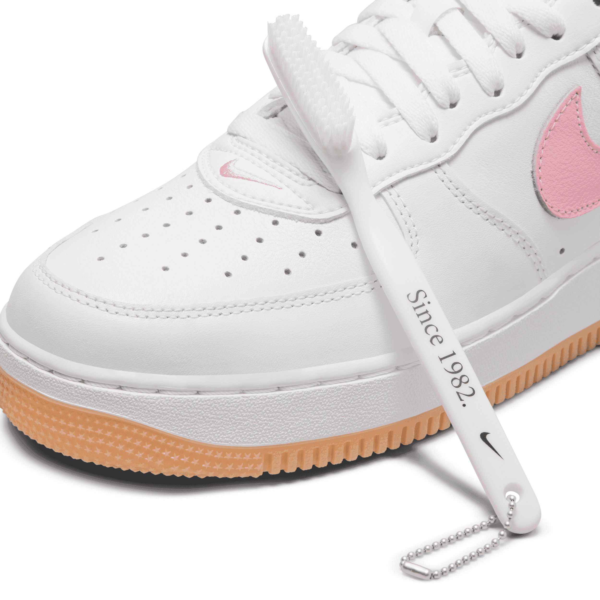 Nike Air Force 1 Low Anniversary Edition White Pink Gum - DM0576-101