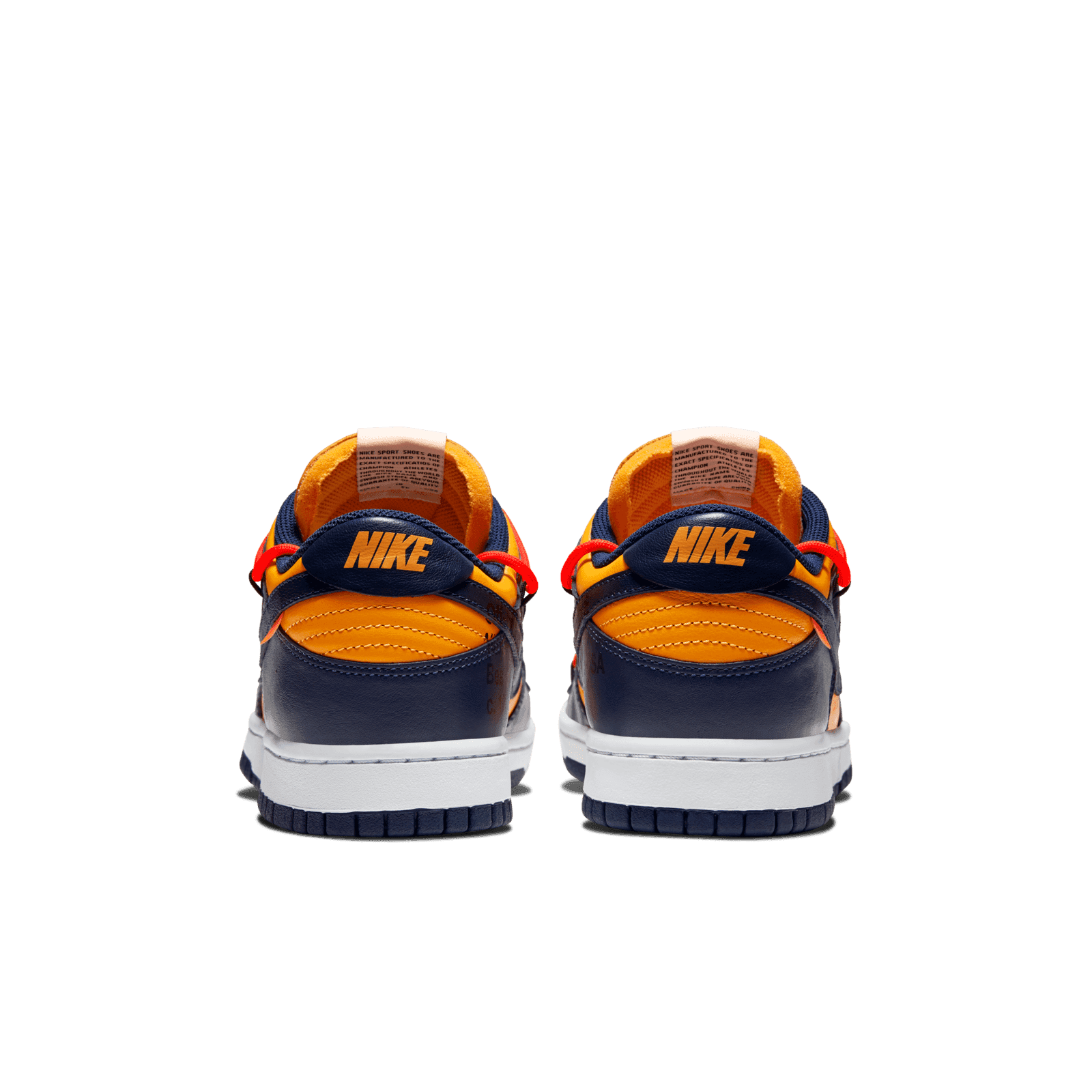 OFF-WHITE × NIKE DUNK LOW ミシガンカラー Nike Dunk Low Off-White Michigan - CT0856-700 Raffles & Where to Buy