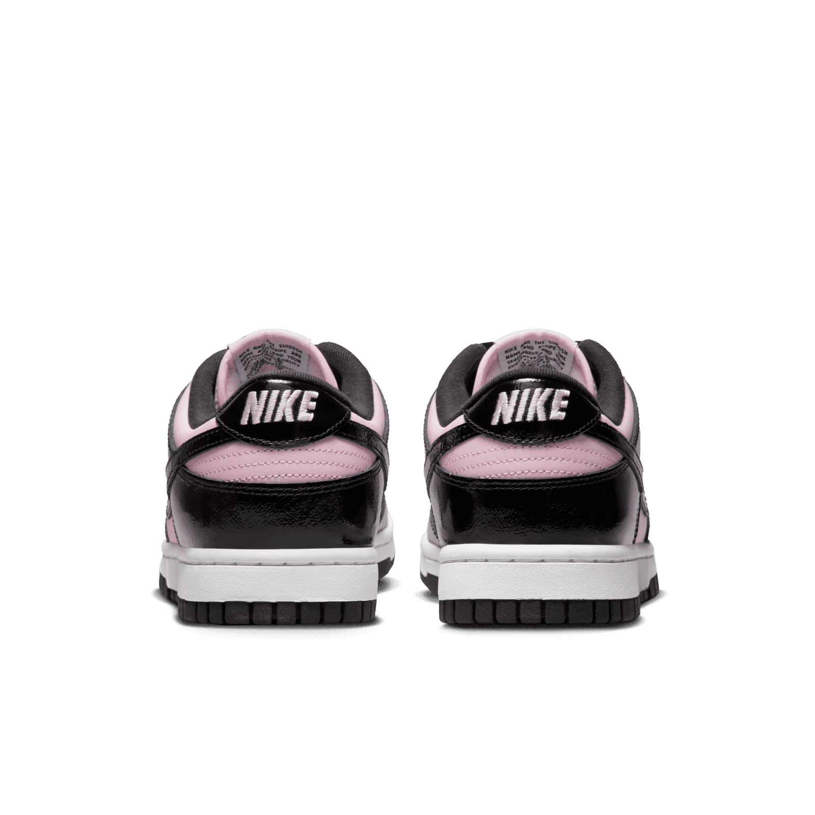 Patent Leather Dresses This Black And Pink Nike Dunk Low