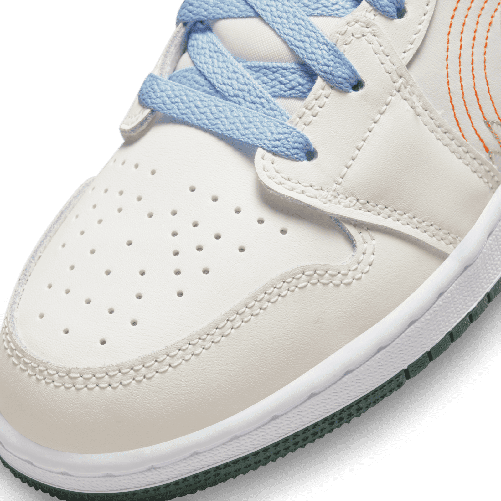 Jordan 1 Mid Stitch (GS) - DX2462-100 Raffles & Where to Buy