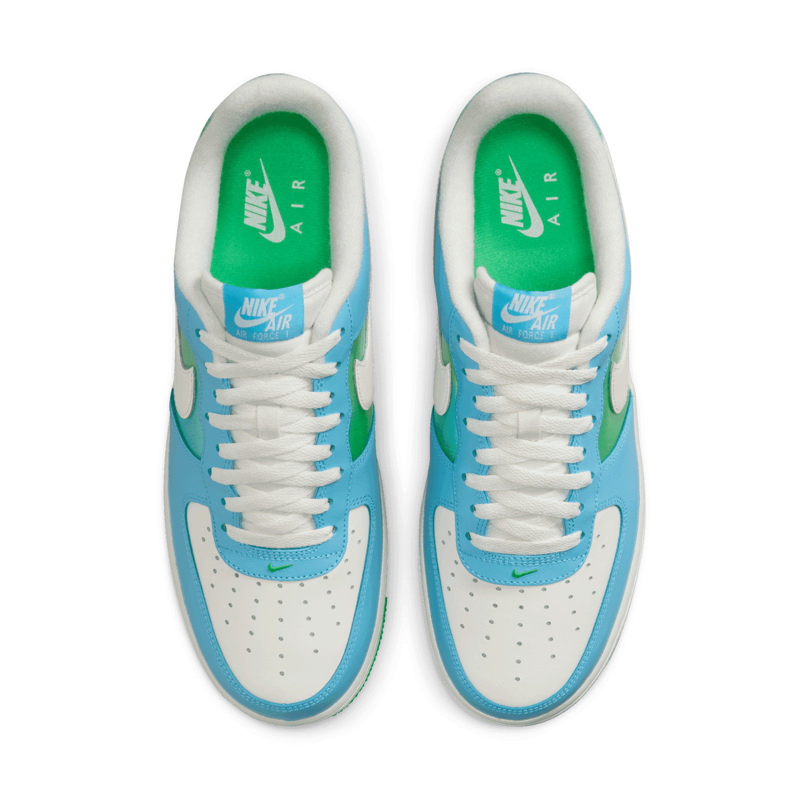 Nike Air Force 1 Low Aquarius Blue Green Shock - FZ4032-407