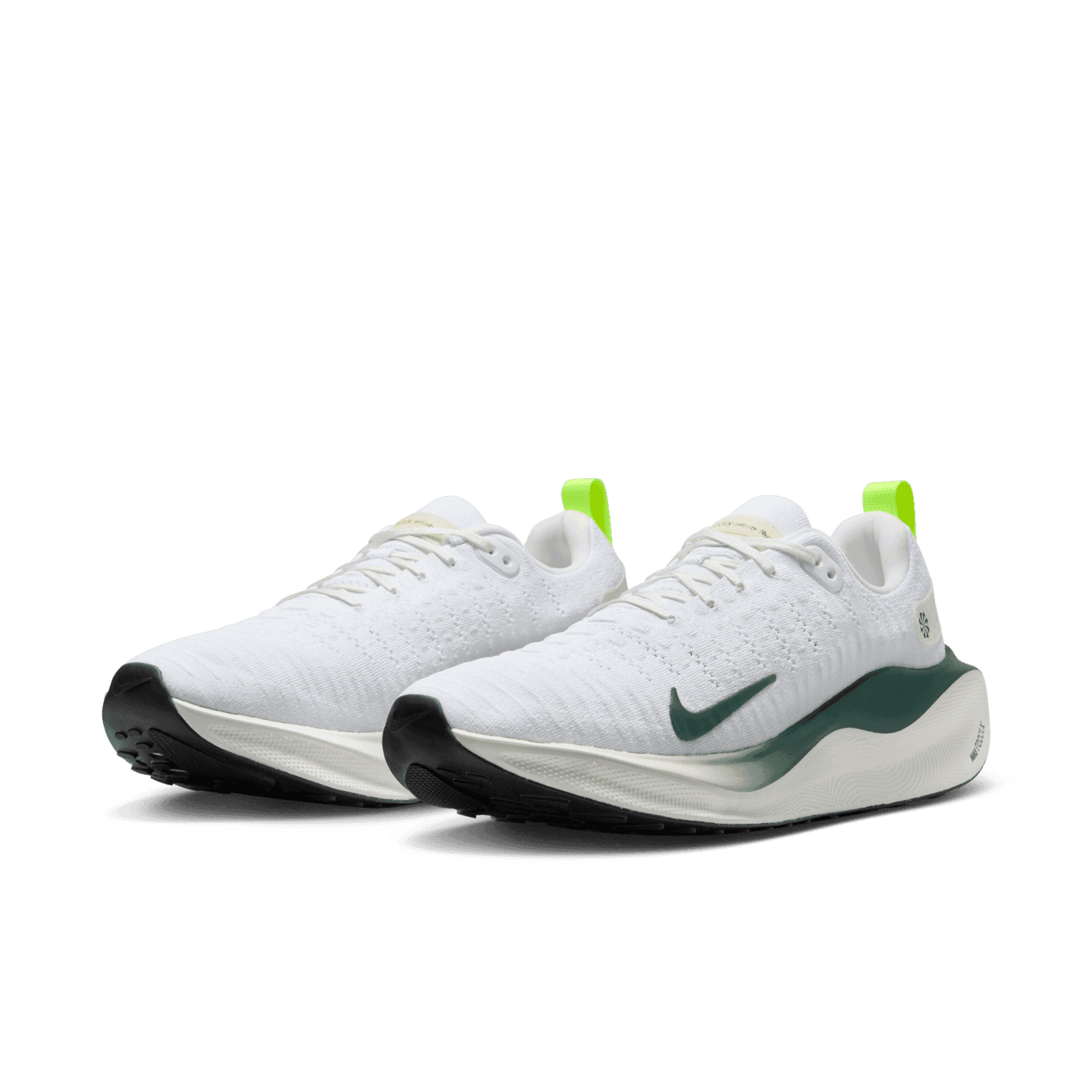 MEN NIKE FZ4019 100 REACTX INFINITY RUN 4 RUNNING WHITE/GREEN SHOES Size 9.5 FZ4019-100 Nike ReactX Infinity Run 4 Wake Up Pack White  main image 2