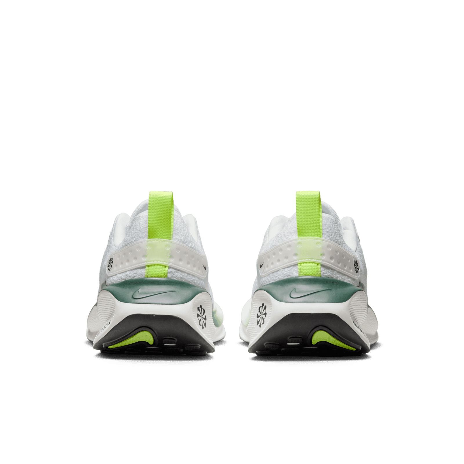 Nike React Infinity Run Flyknit 4 White Volt Green - FZ4019-100 display picture 2