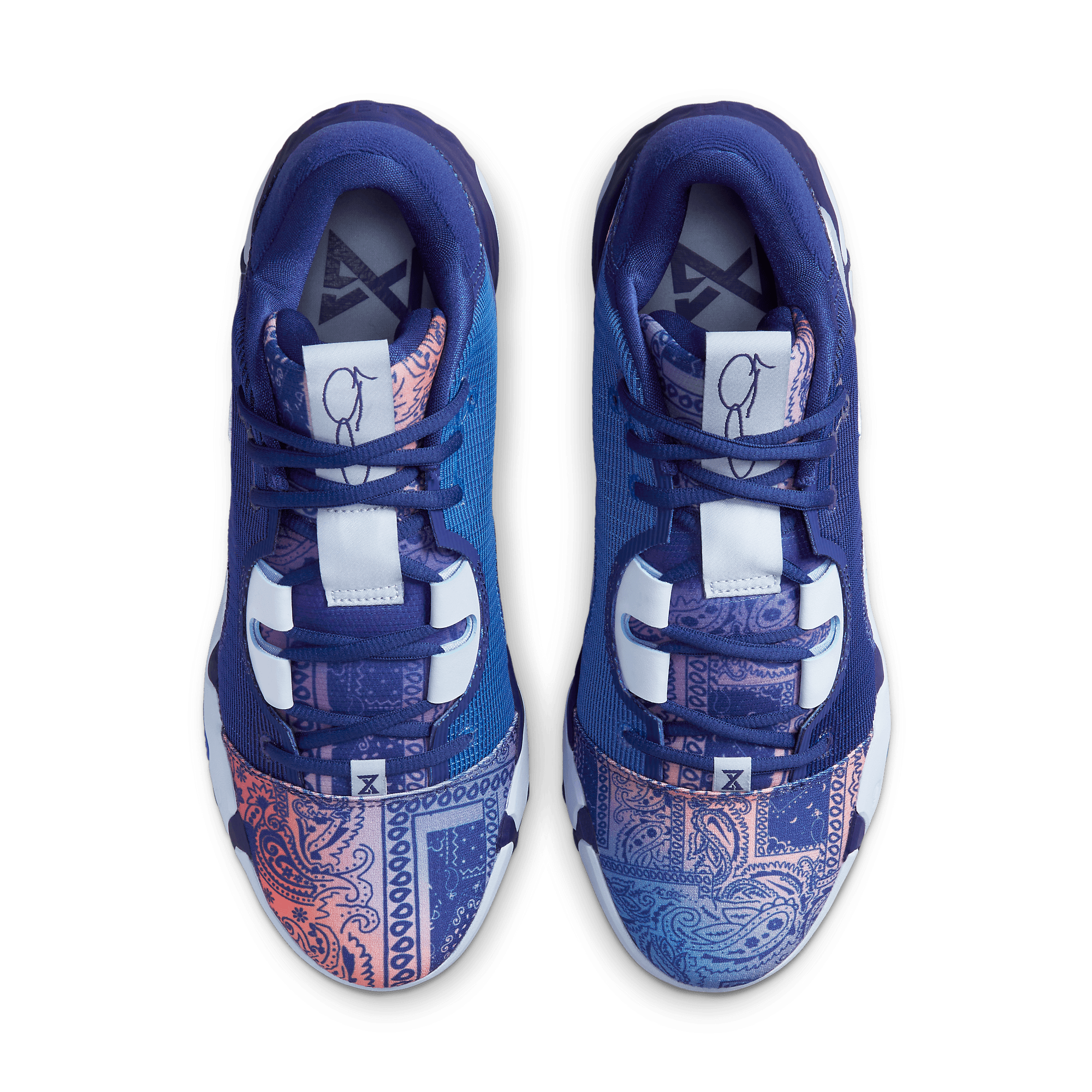 Nike PG Blue Paisley DH8447-400 Raffles Where to Buy