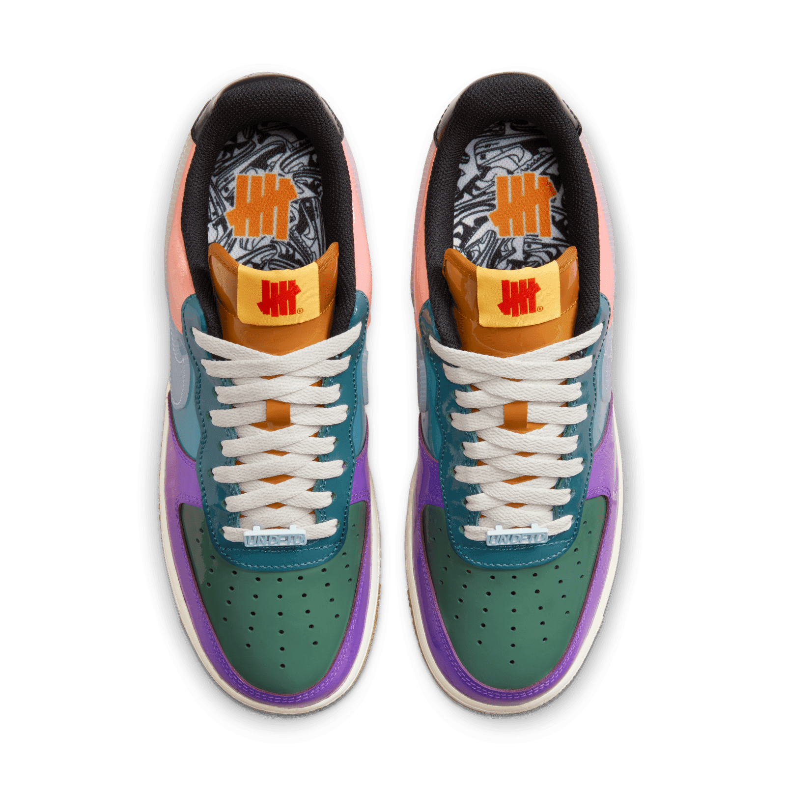 Nike Air Force 1 Low SP Undefeated Multi-Patent Celestine Blue