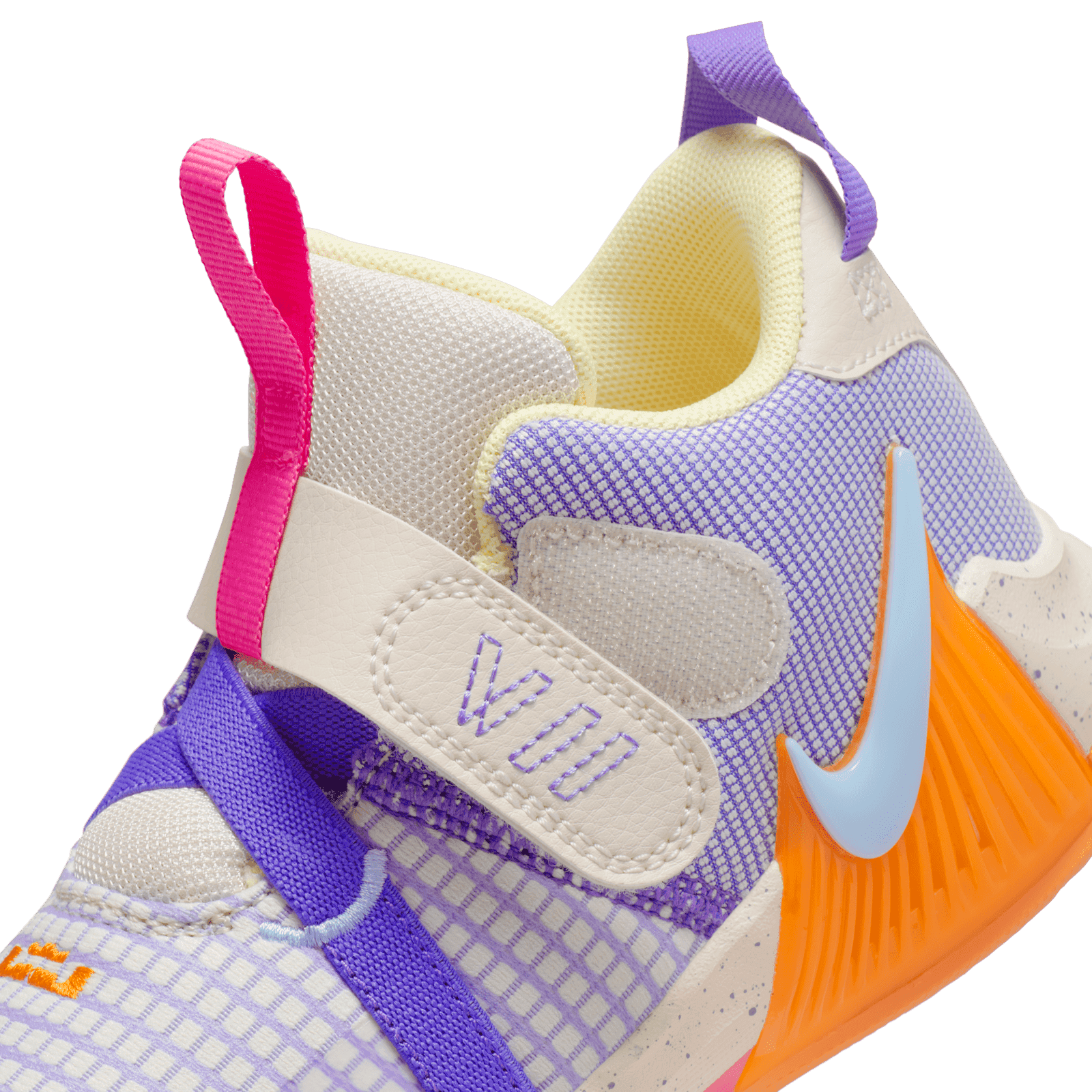 Nike LeBron Witness 7 PS 'Action Grape Vivid Orange' - DQ8647-101