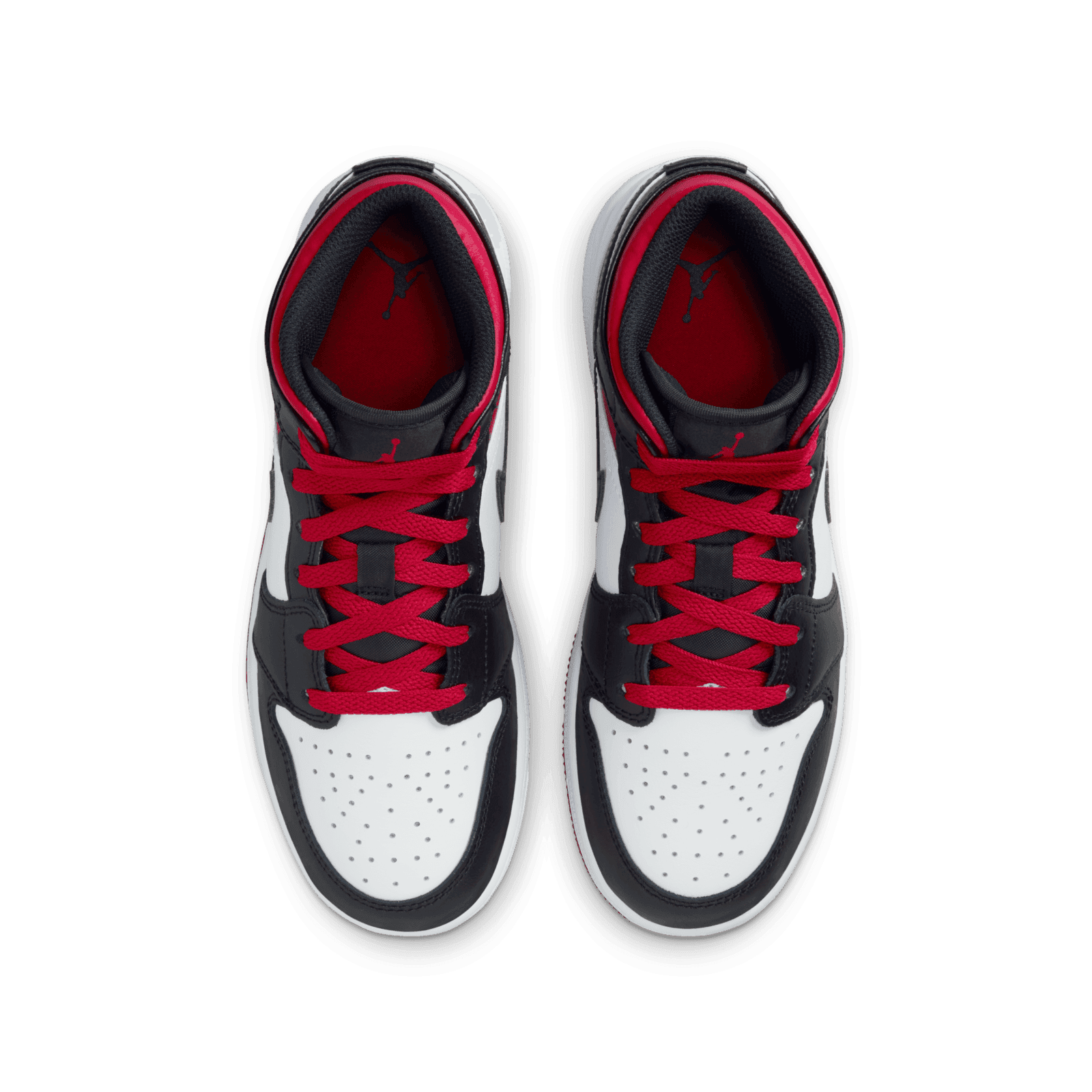 期間限定値下げ　AIR JORDAN 1 MID GS GYM RED 23cm Air Jordan 1 Mid GS 'Gym Red Black Toe' - DQ8423-106