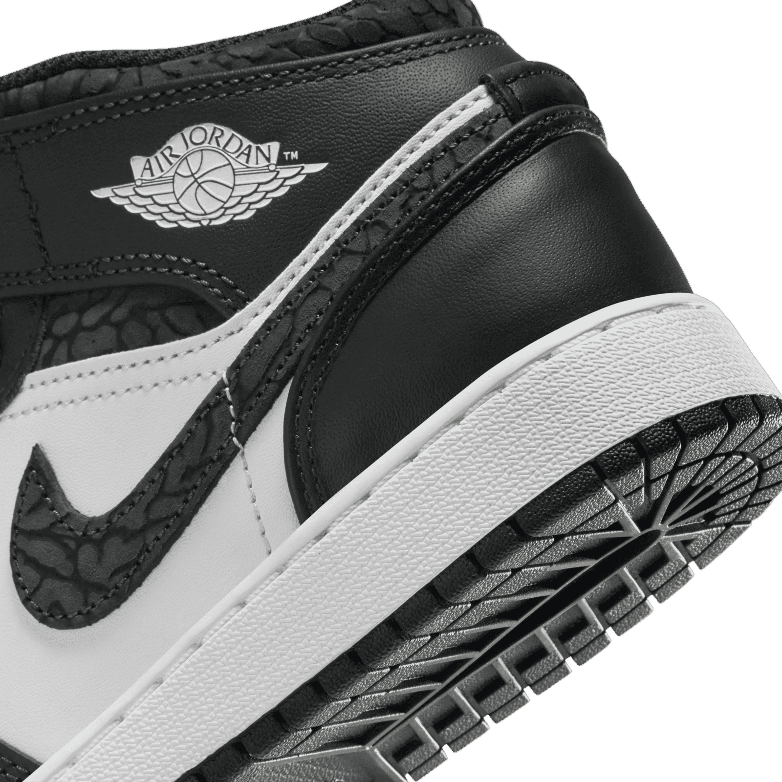 Air Jordan 1 Mid SE GS 'Panda Elephant' - FB9909-001 Release