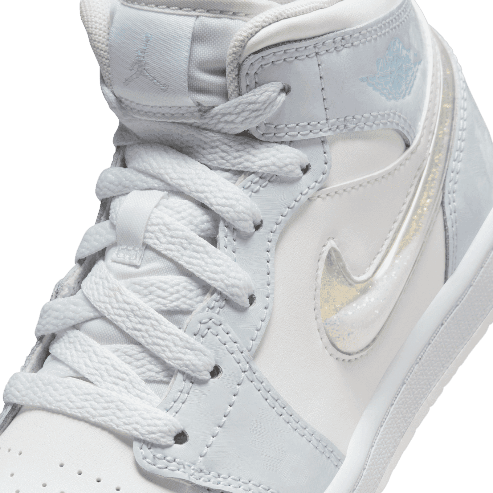 Air Jordan 1 Mid SE PS 'Glitter Swoosh' - FQ9118-400 Release