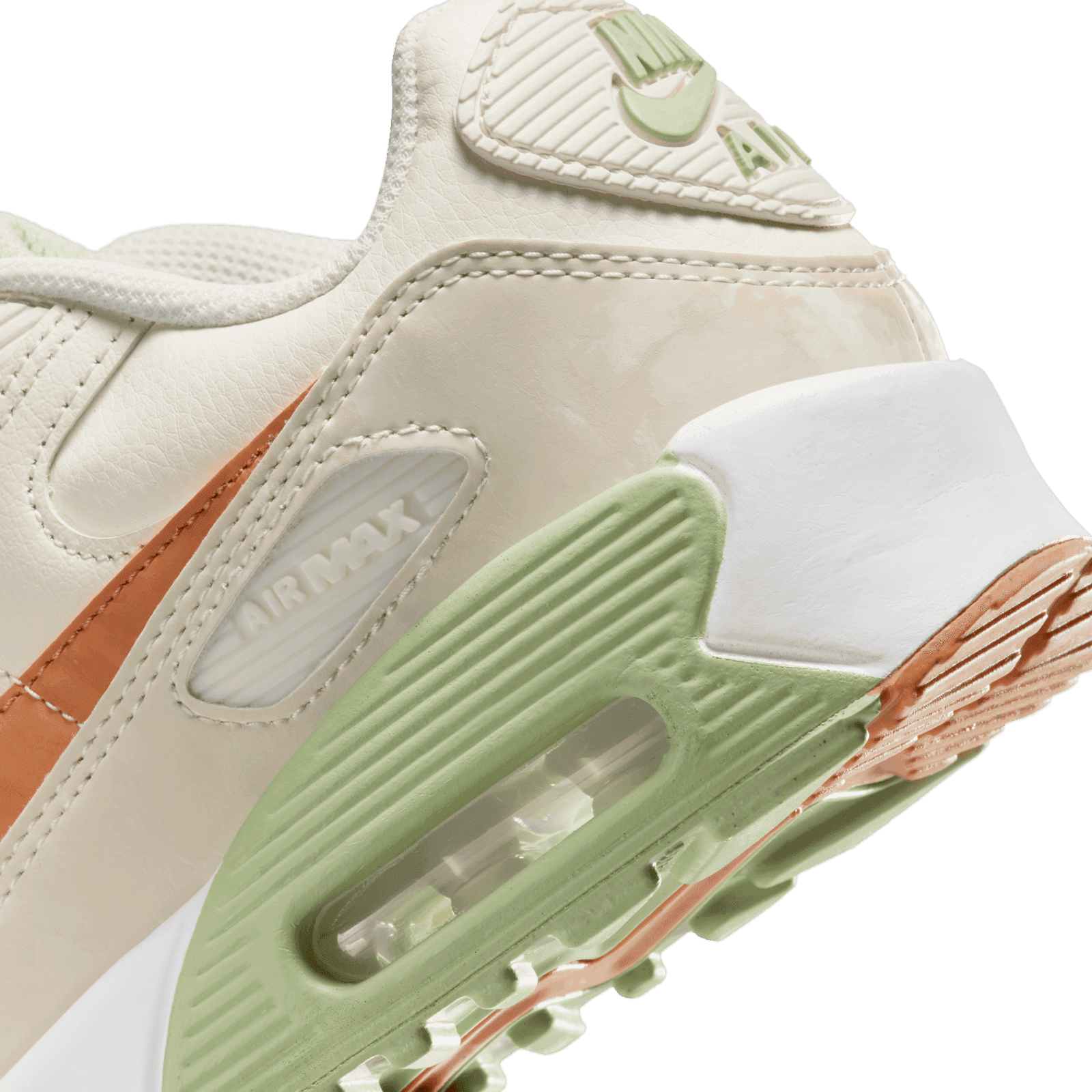 Nike Air Max 90 Leather GS 'Pale Ivory Honeydew' - CD6864